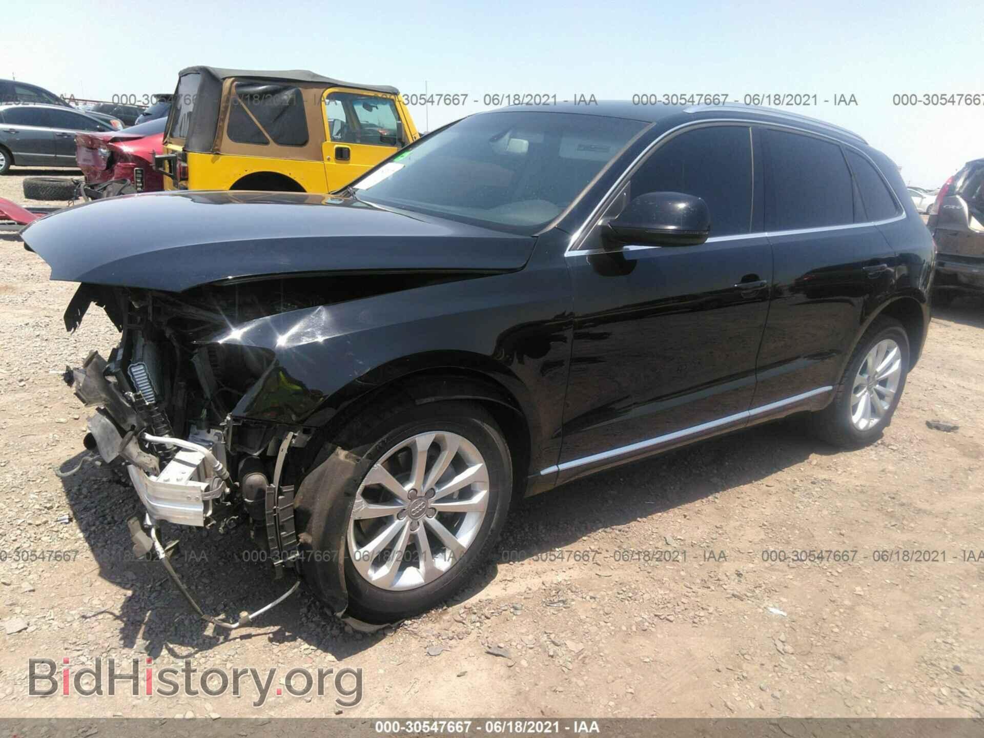 2013 AUDI Q5 - VIN: WA1CFAFP7DA039314 - Фото 2
