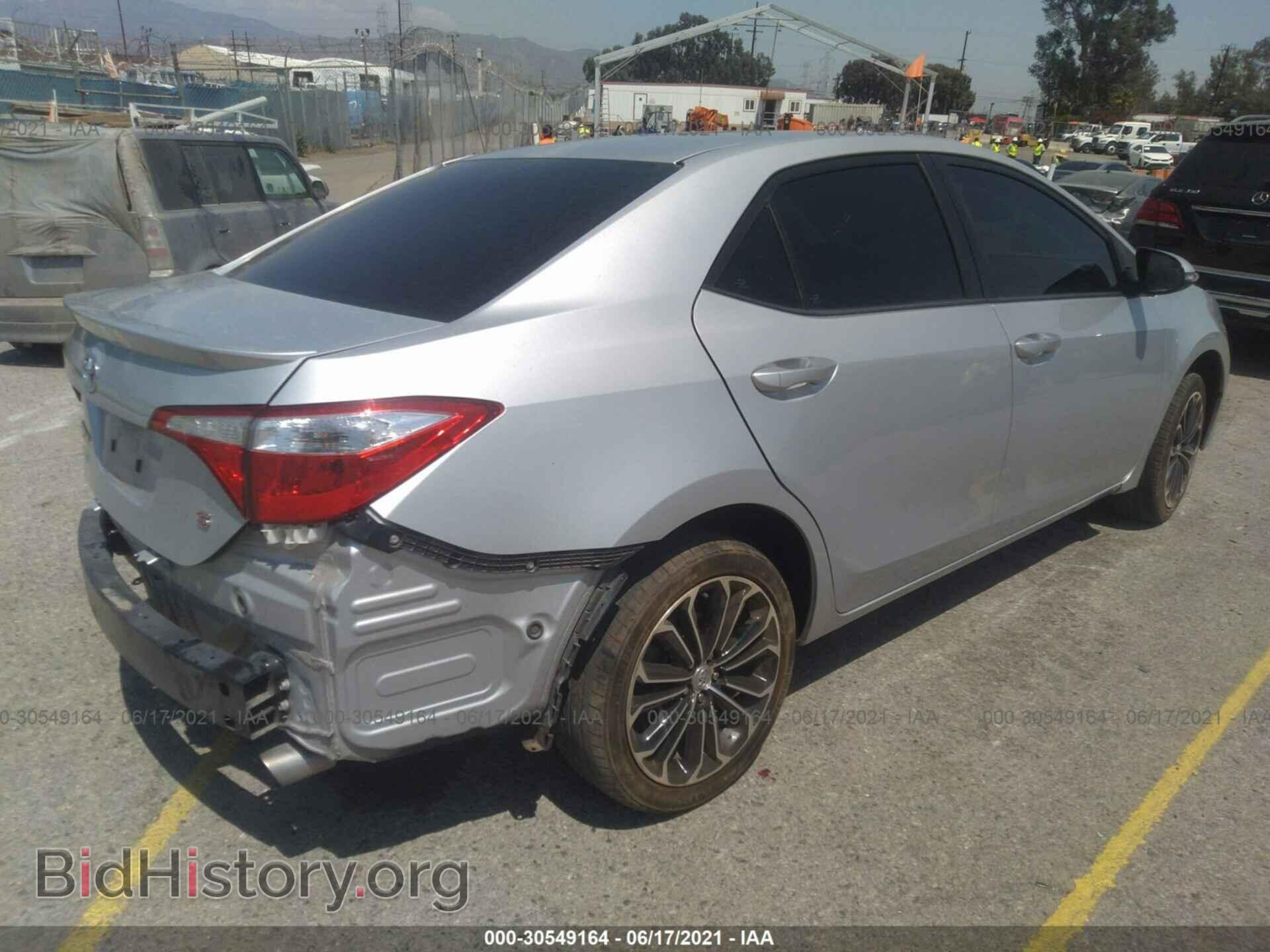 2014 Toyota COROLLA (VIN 5YFBURHE5EP070382) — фото 4 из 11