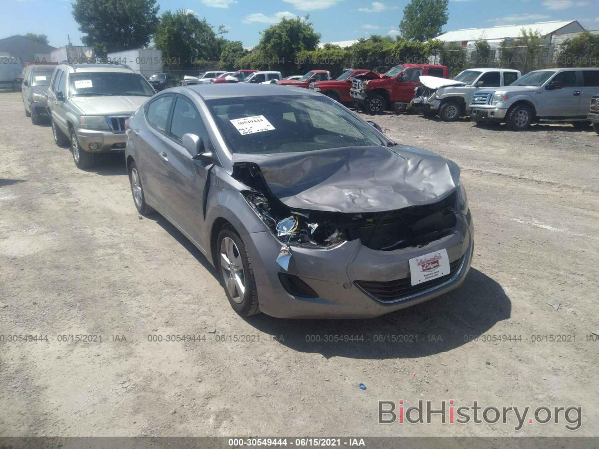 Photo KMHDH4AE0BU122988 - HYUNDAI ELANTRA 2011