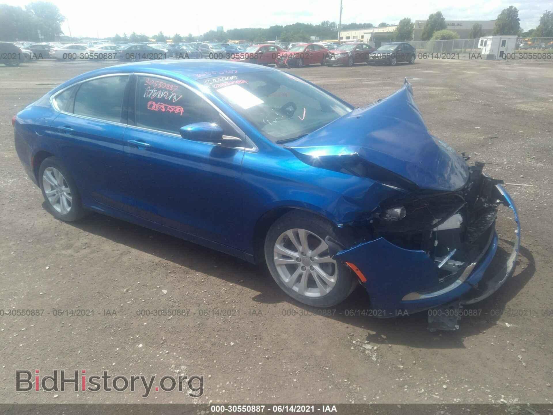Фотография 1C3CCCAB6FN628506 - CHRYSLER 200 2015