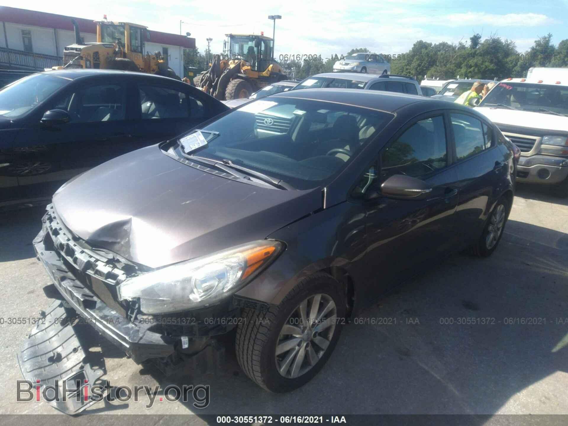2014 KIA FORTE - VIN: KNAFX4A68E5138375 - Фото 2