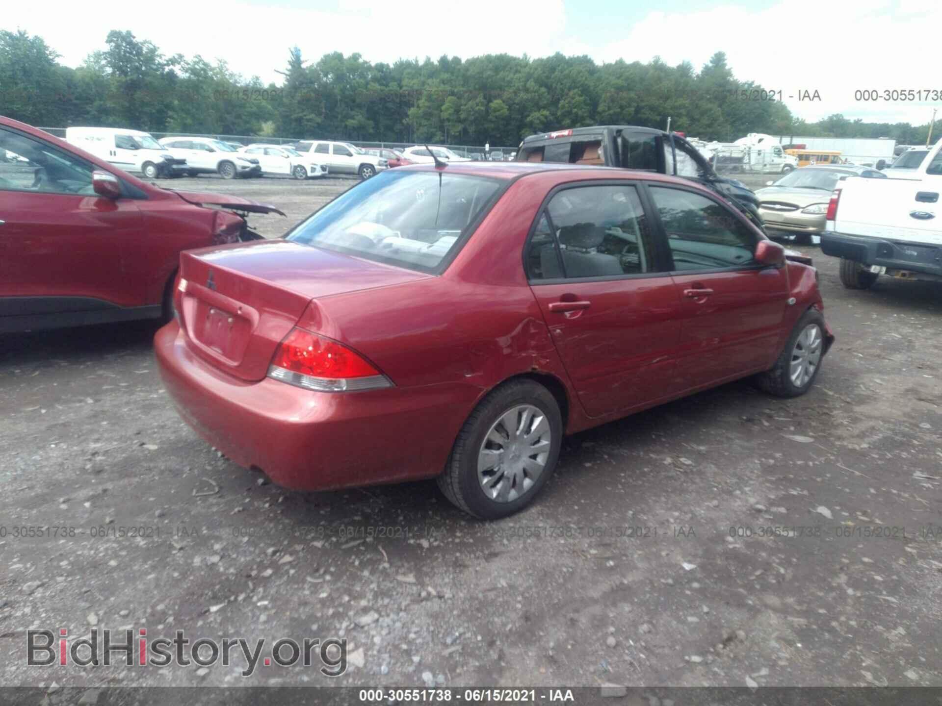 2006 MITSUBISHI LANCER - VIN: JA3AJ26E76U068053 - Фото 4