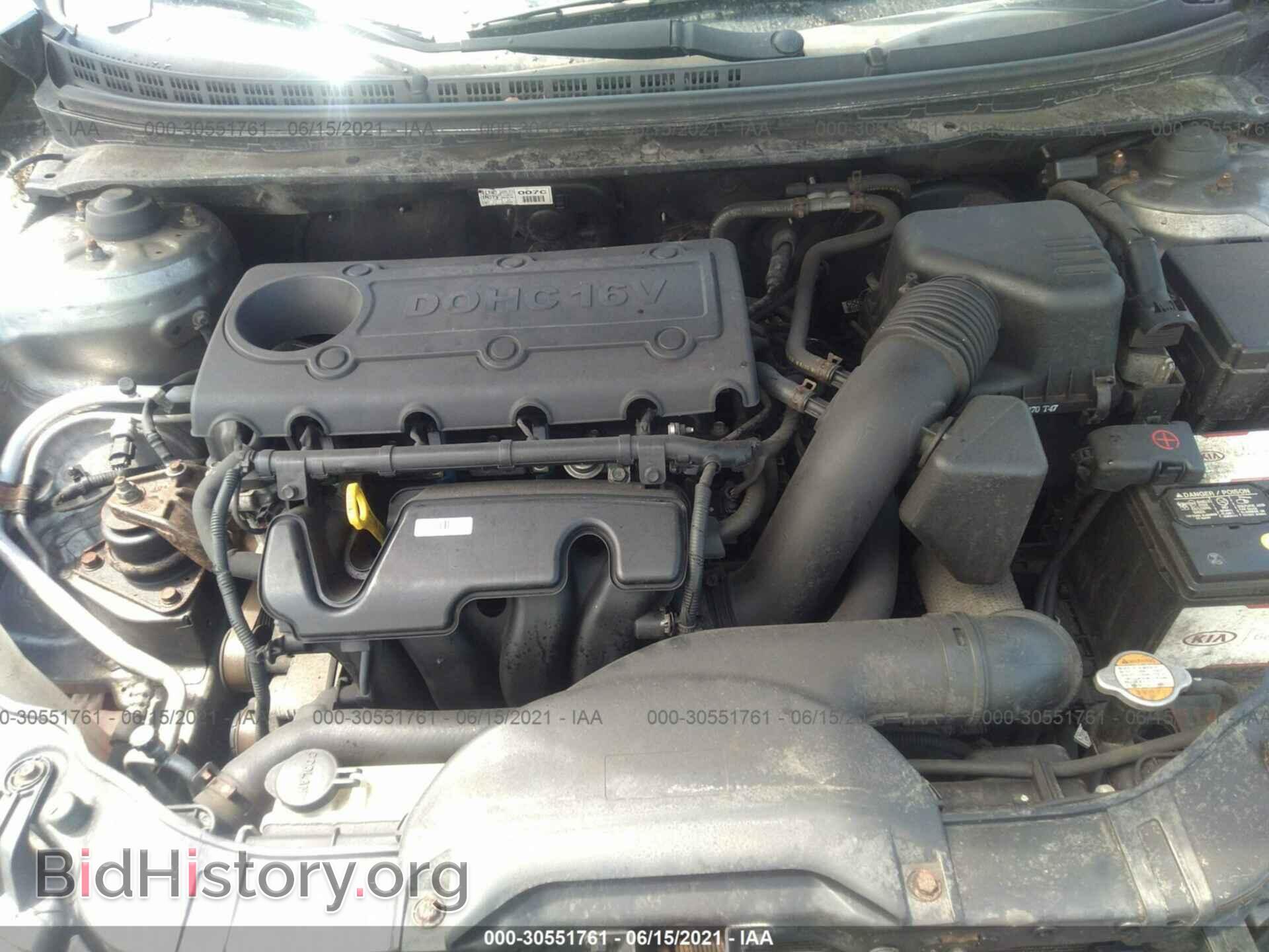 2012 KIA FORTE - VIN: KNAFU4A24C5529011 - Фото 10