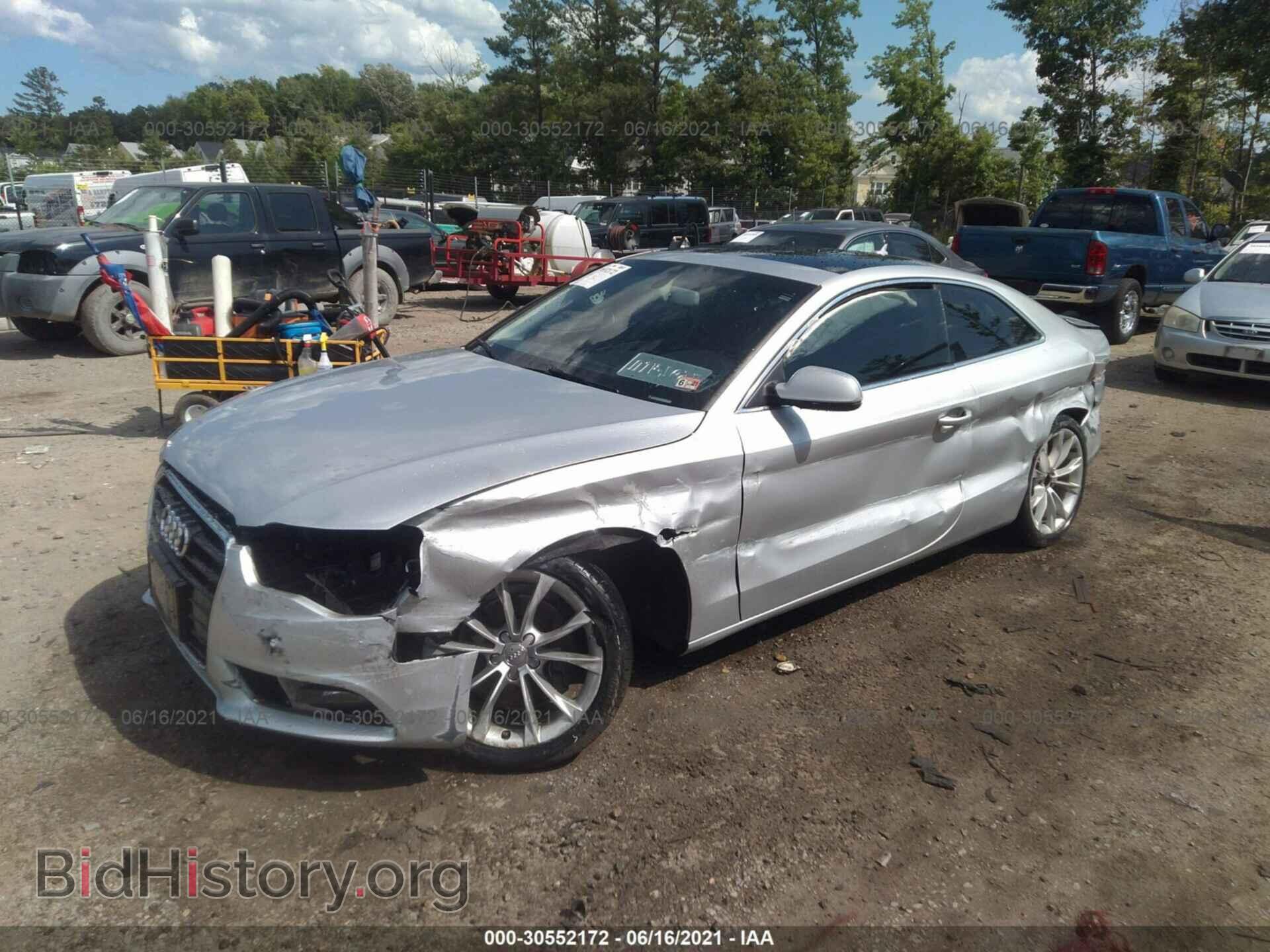 2014 AUDI A5 - VIN: WAUCFAFR4EA043715 - Фото 2