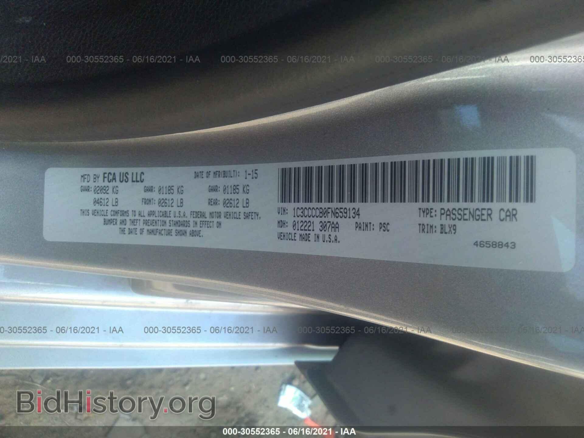 2015 CHRYSLER 200 - VIN: 1C3CCCCB0FN659134 - Photo 9