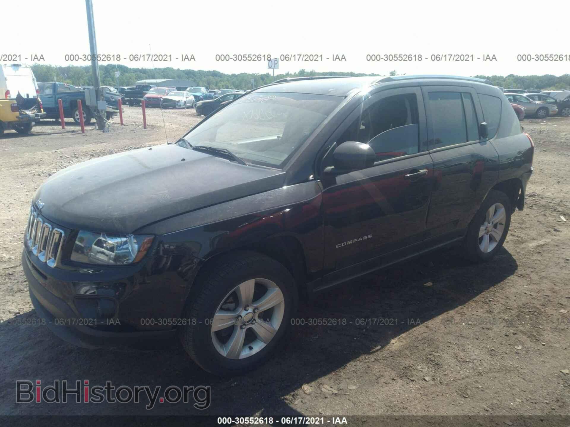 2015 JEEP COMPASS - VIN: 1C4NJDBB5FD125411 - Фото 2