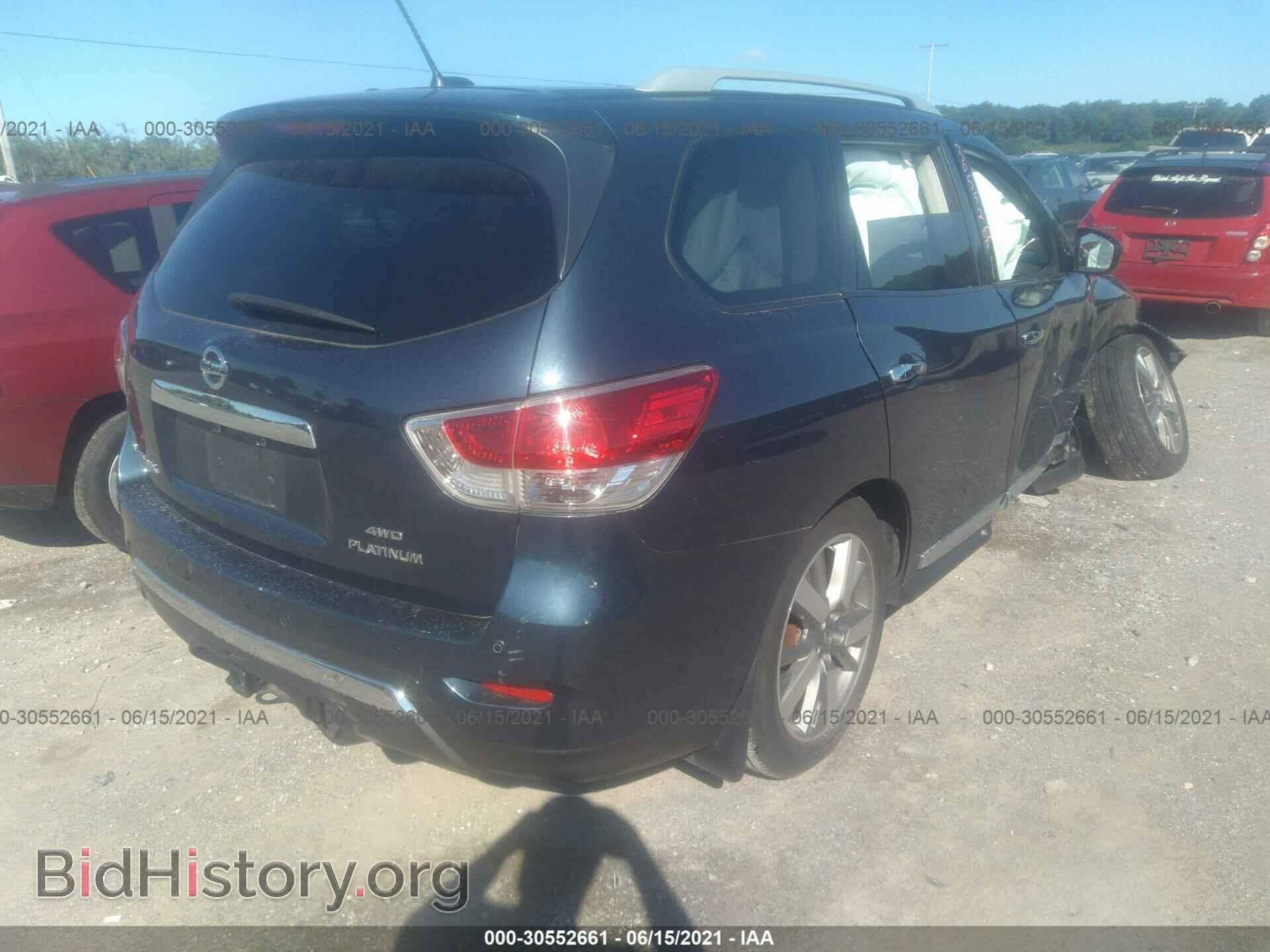 2014 NISSAN PATHFINDER - VIN: 5N1AR2MM7EC725700 - Фото 4
