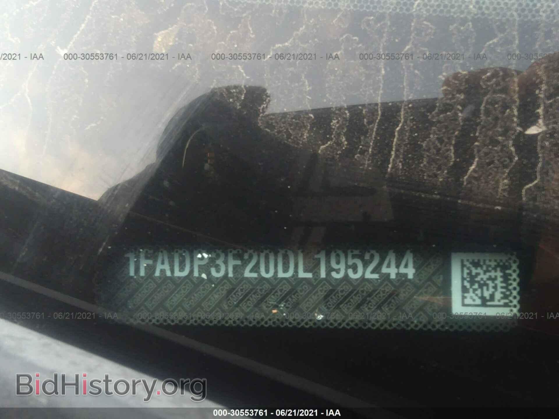 2013 FORD FOCUS - VIN: 1FADP3F20DL195244 - Фото 9