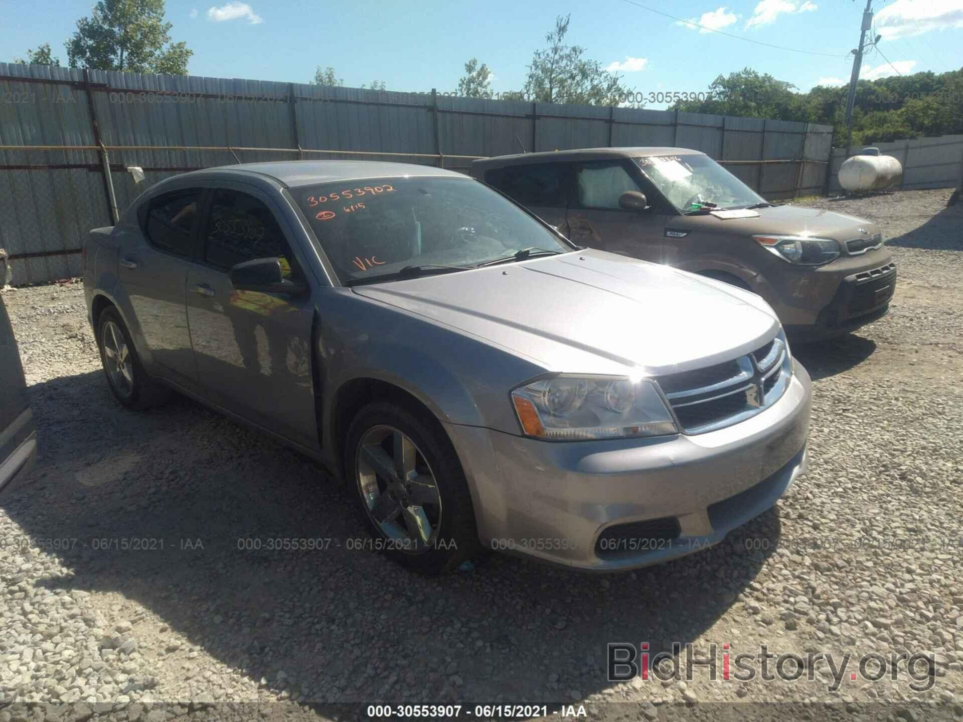 Фотография 1C3CDZAB5DN741814 - DODGE AVENGER 2013