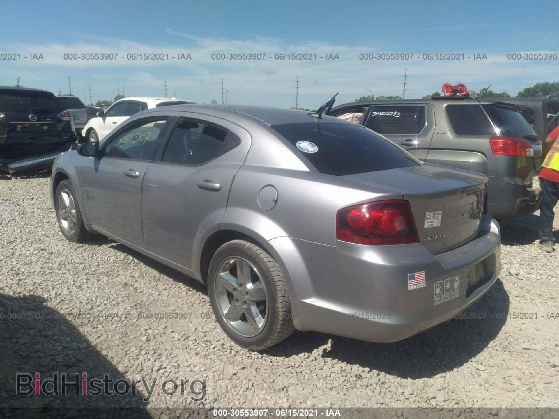 2013 DODGE AVENGER - VIN: 1C3CDZAB5DN741814 - Фото 3