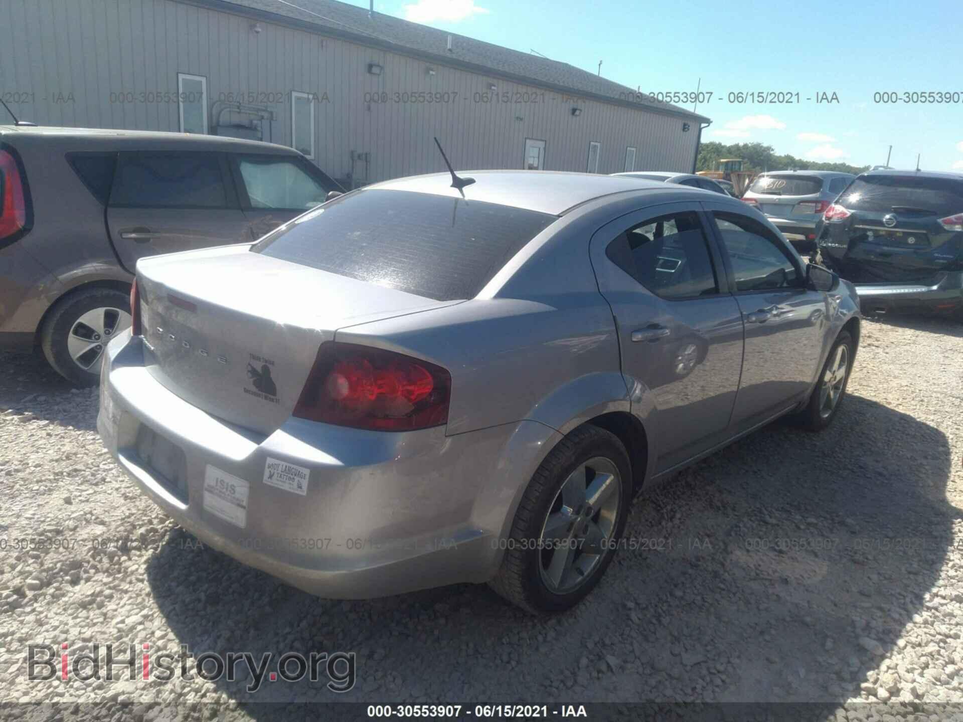 2013 DODGE AVENGER - VIN: 1C3CDZAB5DN741814 - Фото 4