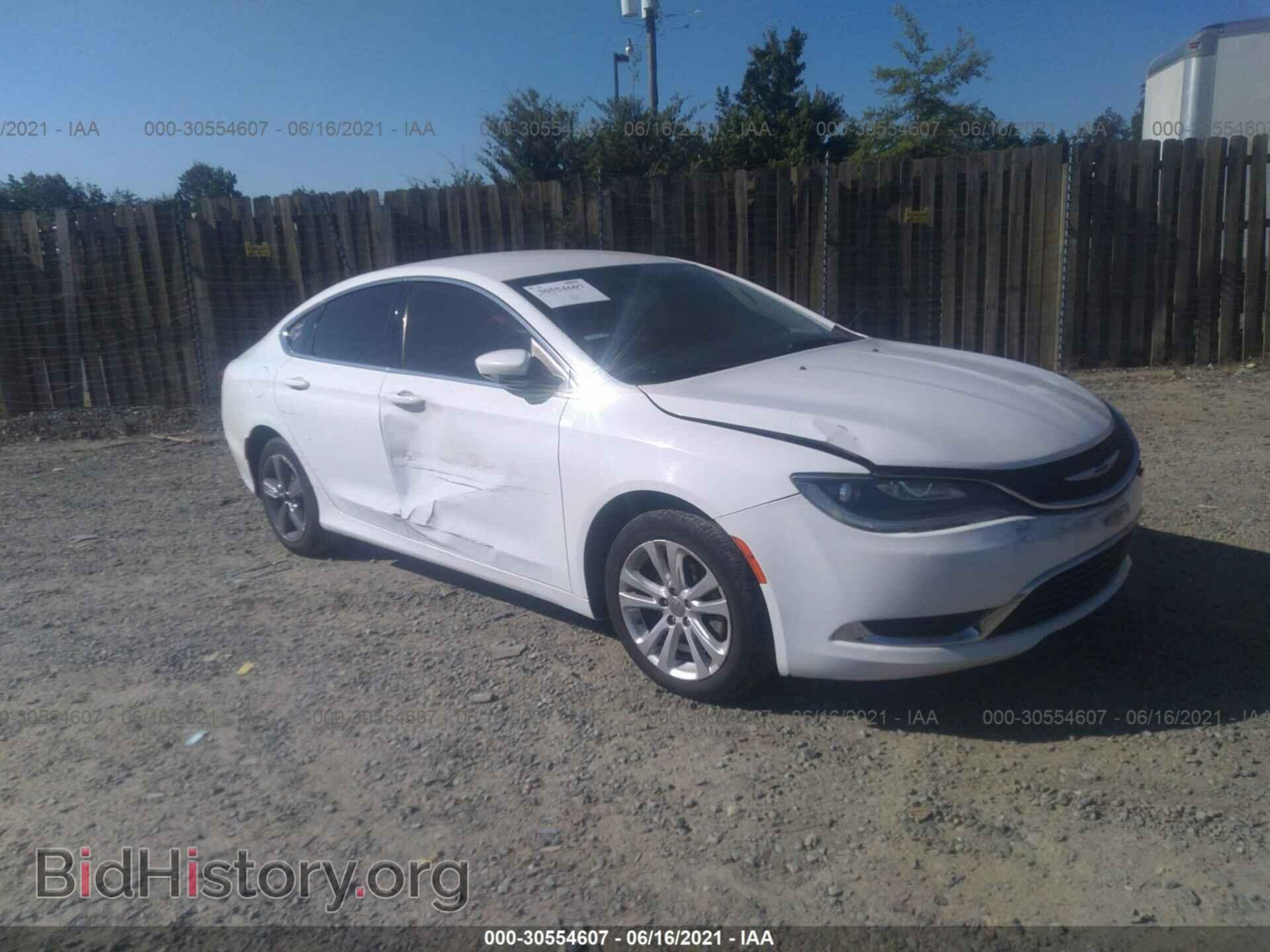 Фотография 1C3CCCAB7FN602772 - CHRYSLER 200 2015