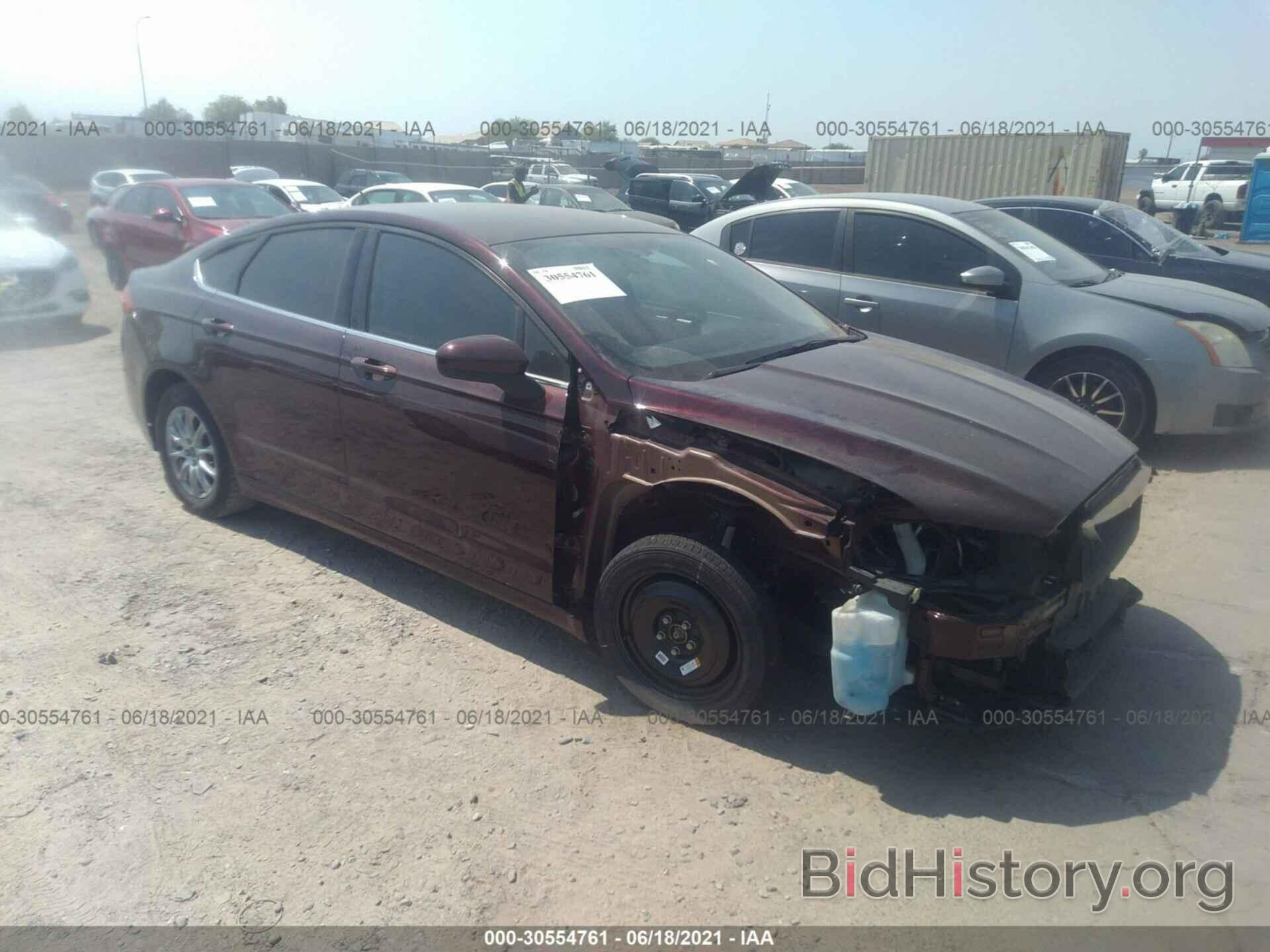 Photo 3FA6P0G76HR231902 - FORD FUSION 2017