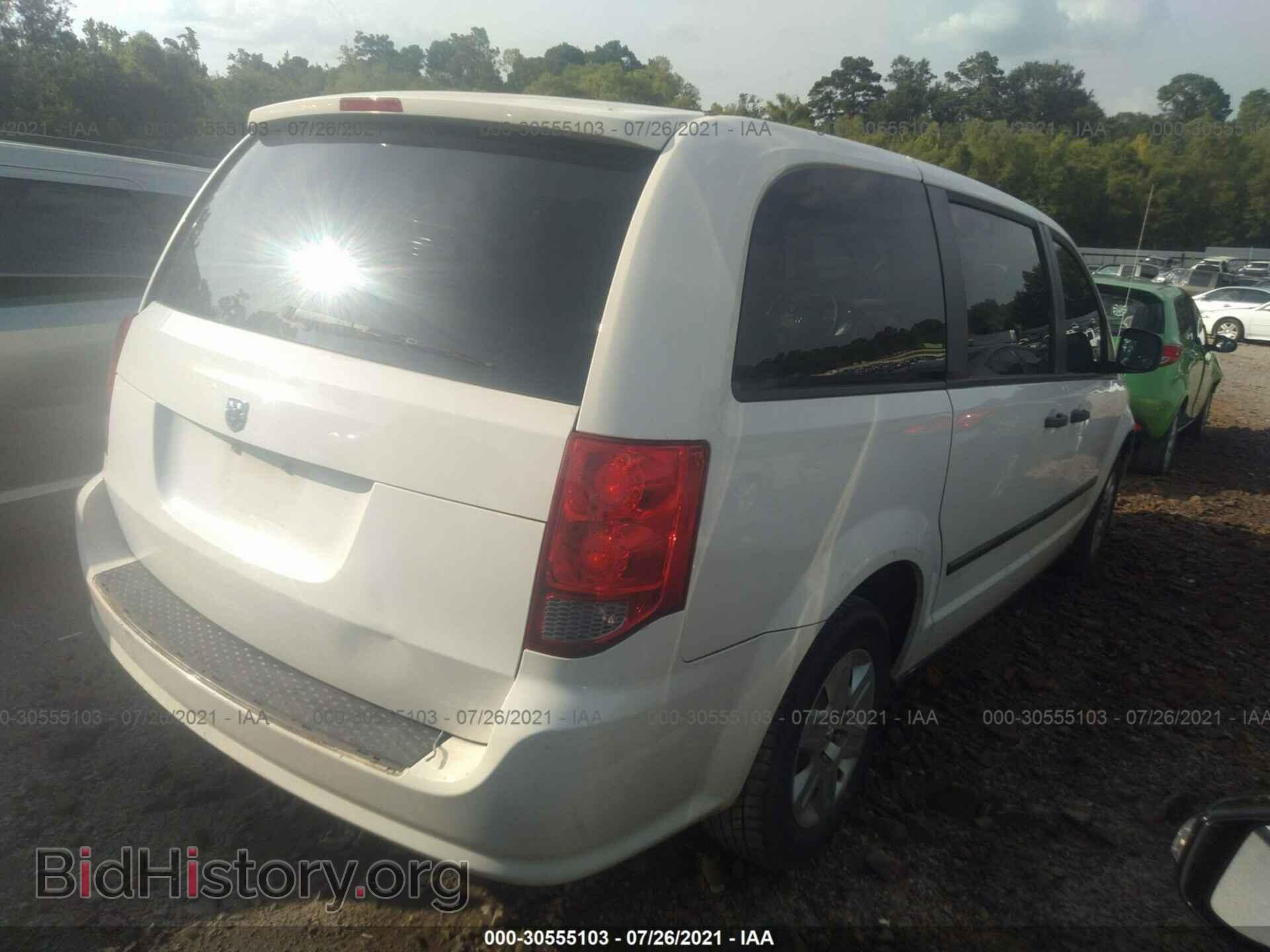 2013 RAM CARGO VAN - VIN: 2C4RRGAG2DR608289 - Фото 4