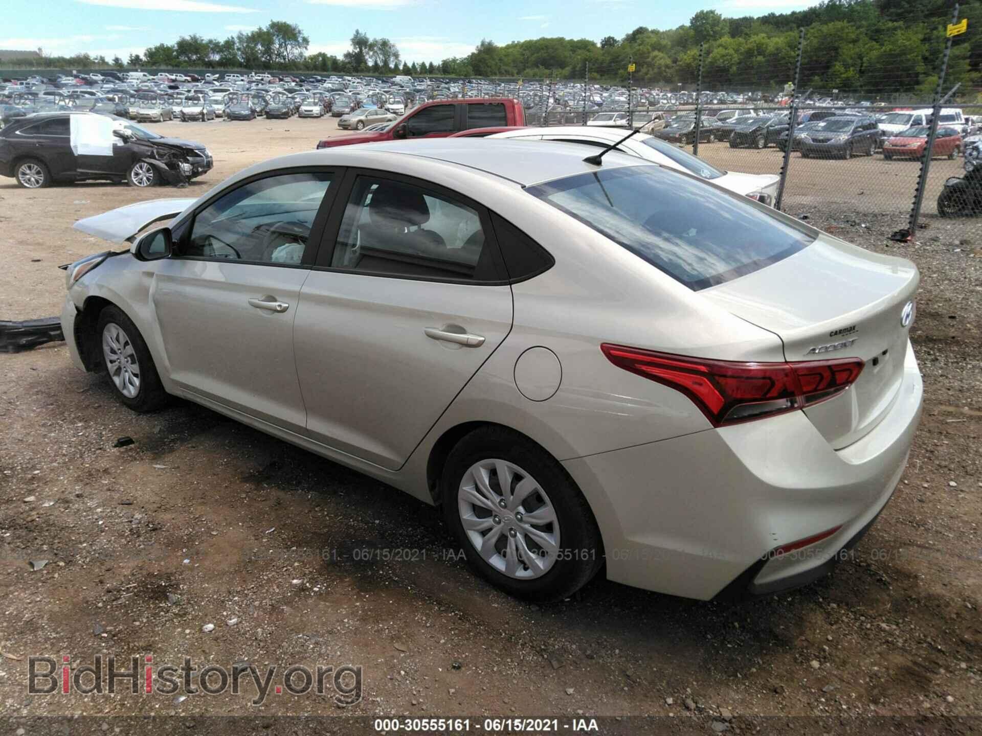 2019 HYUNDAI ACCENT - VIN: 3KPC24A31KE062492 - Фото 3