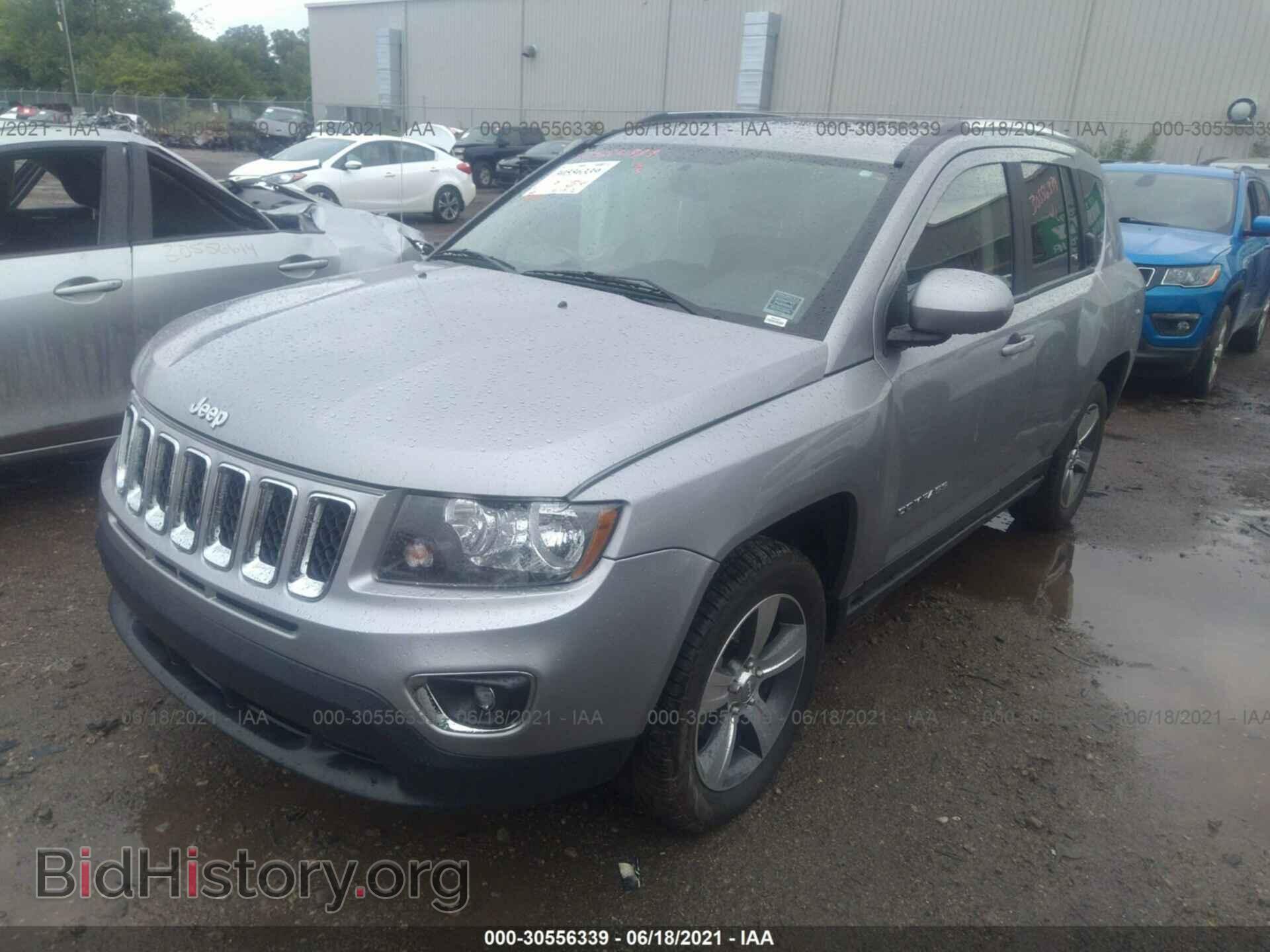 2016 JEEP COMPASS - VIN: 1C4NJDEB3GD559159 - Фото 2