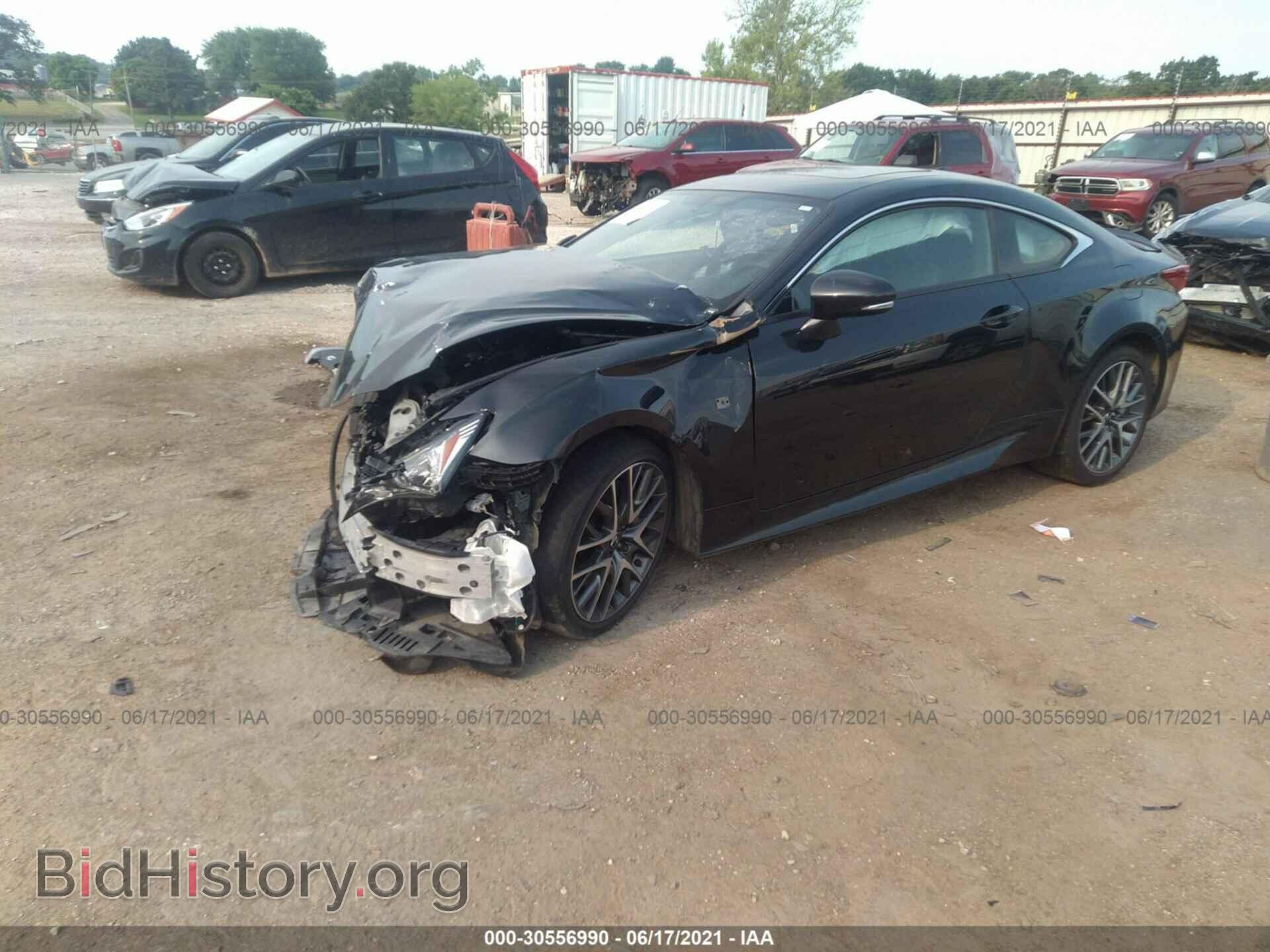 2017 LEXUS RC - VIN: JTHHE5BC5H5015924 - Фото 2