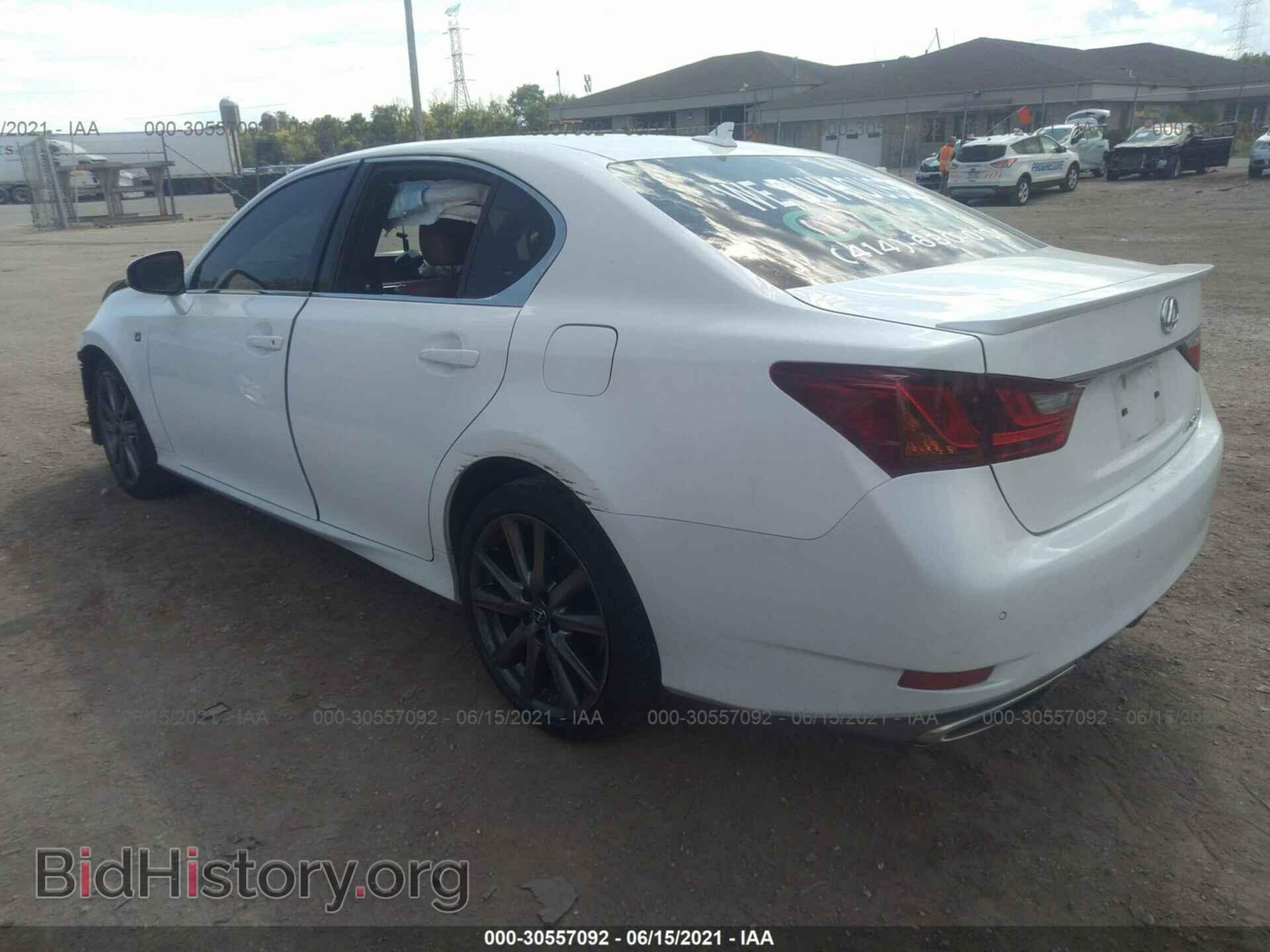 2014 LEXUS GS 350 - VIN: JTHCE1BL5E5022225 - Фото 3