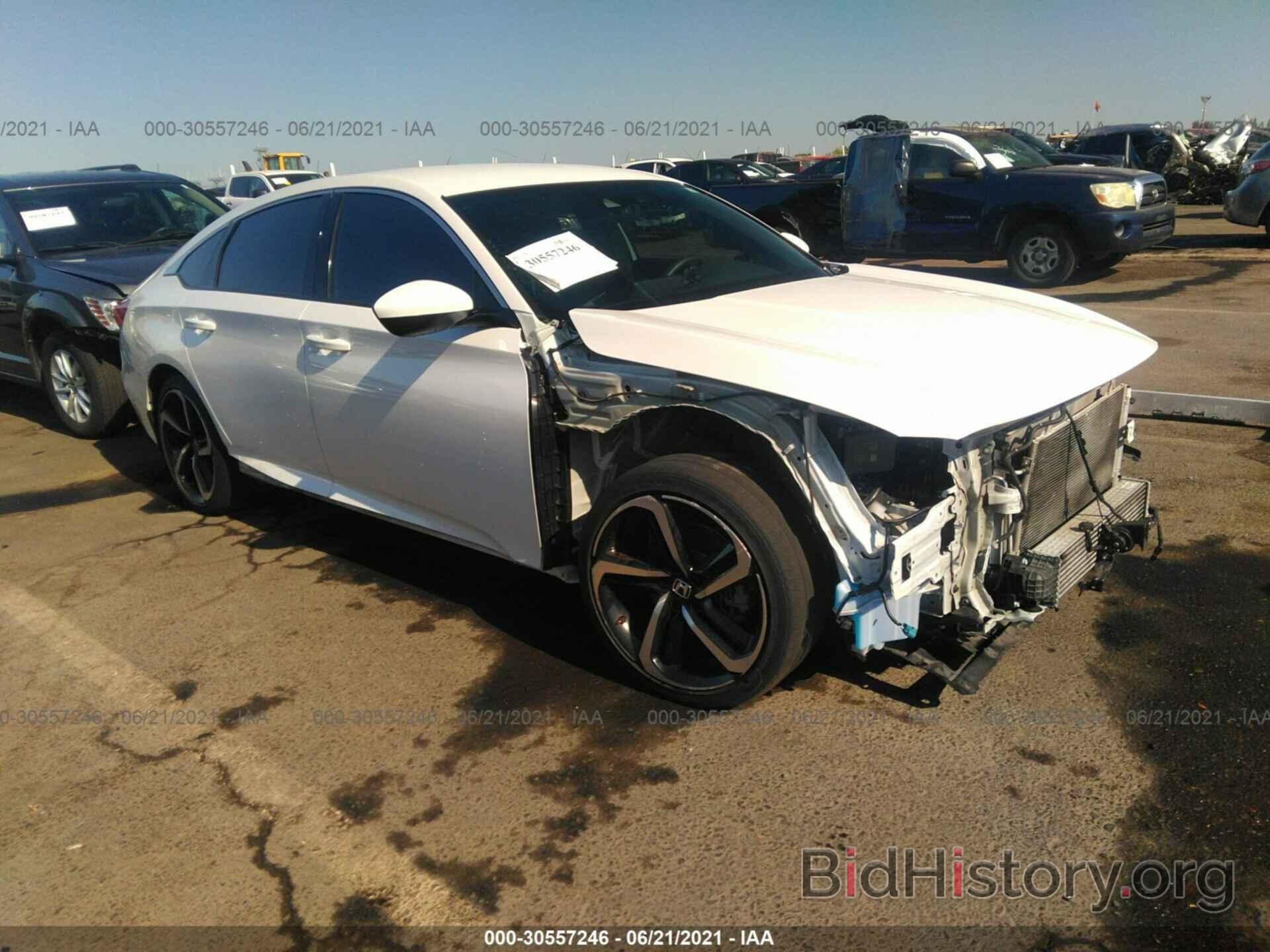 Photo 1HGCV1F38KA087800 - HONDA ACCORD SEDAN 2019