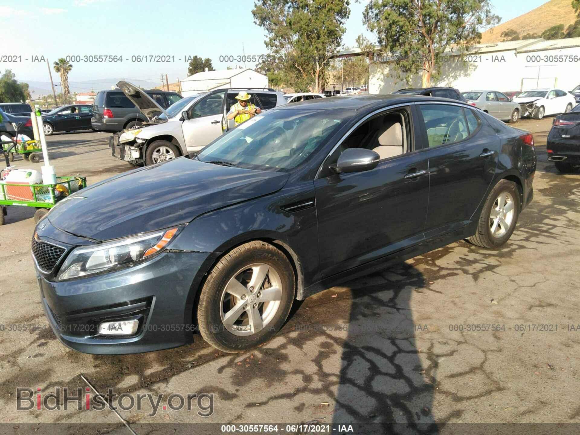 2015 KIA OPTIMA - VIN: KNAGM4A78F5529730 - Photo 2