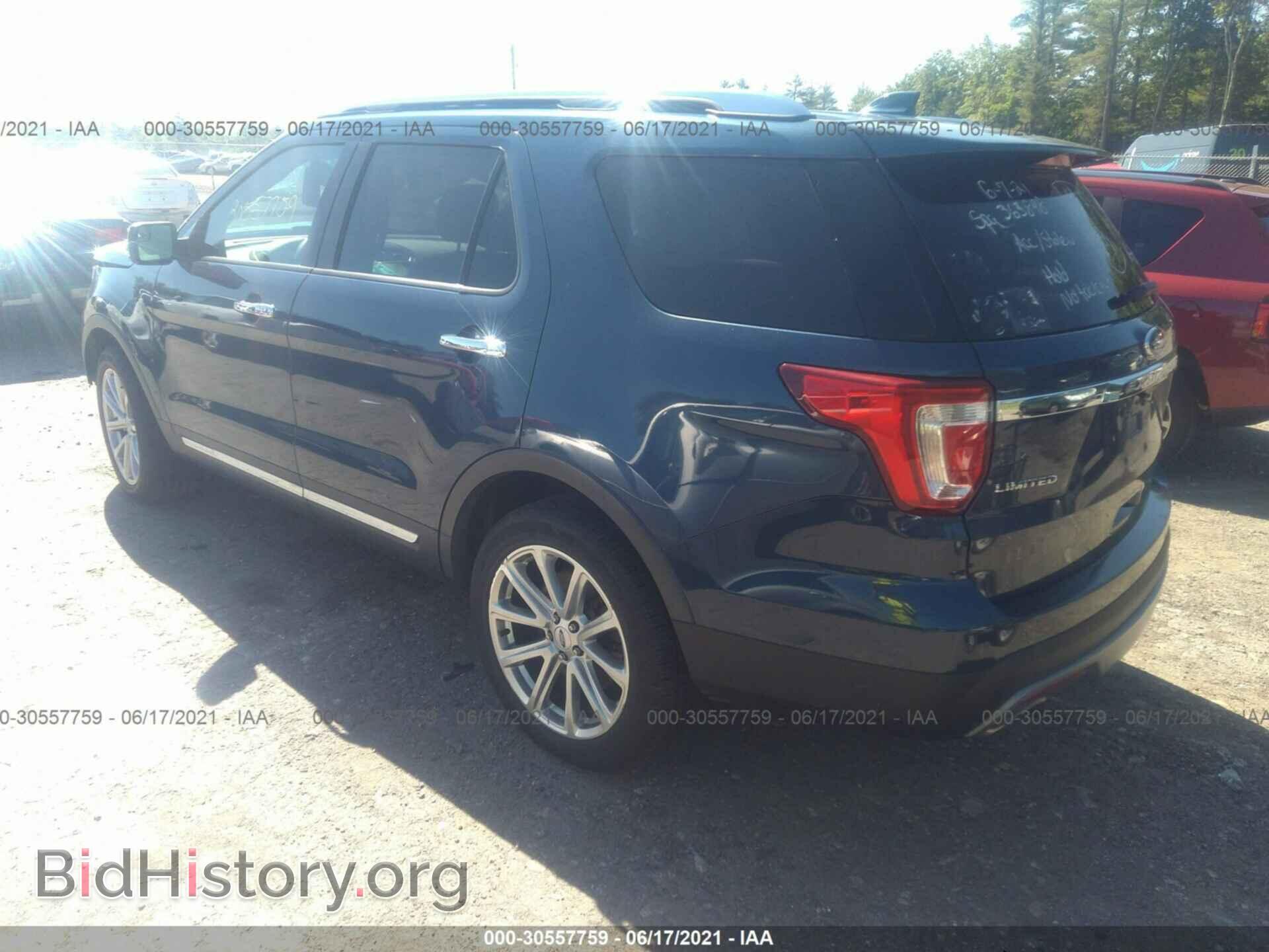 2016 FORD EXPLORER - VIN: 1FM5K8F87GGA36325 - Photo 3