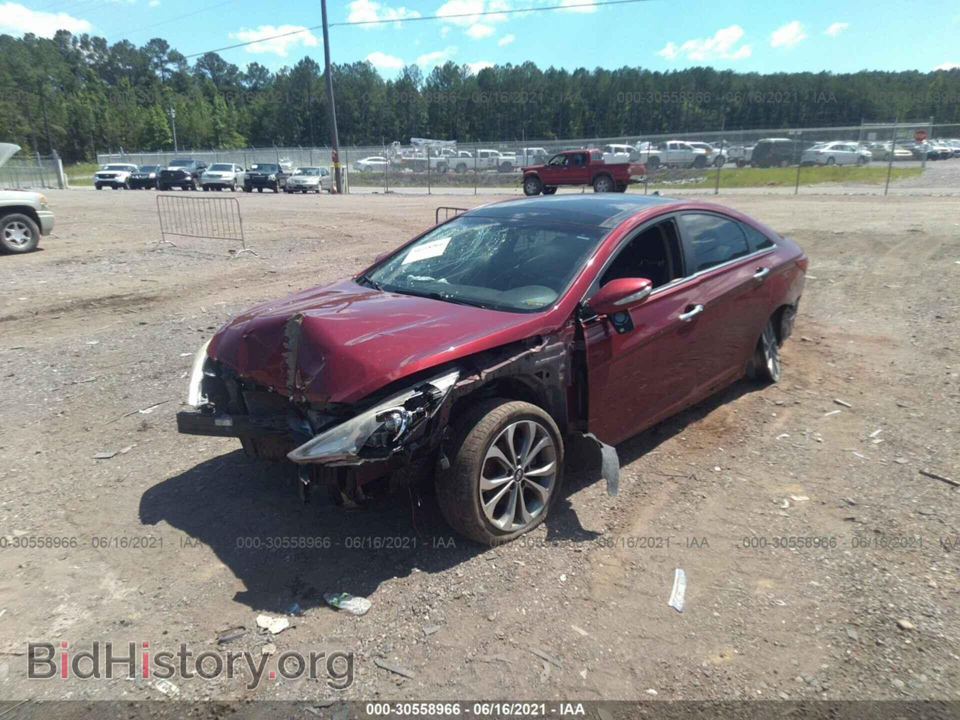 2013 HYUNDAI SONATA - VIN: 5NPEC4AB4DH658904 - Фото 2