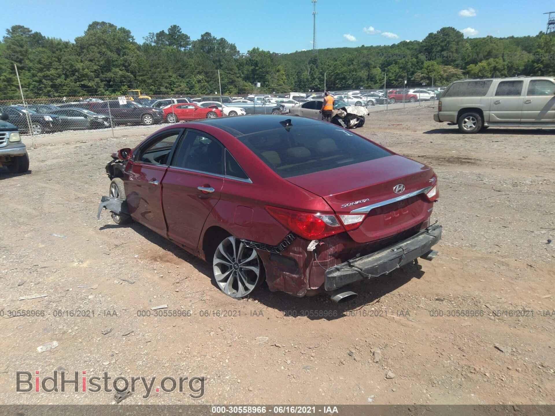 2013 HYUNDAI SONATA - VIN: 5NPEC4AB4DH658904 - Фото 3