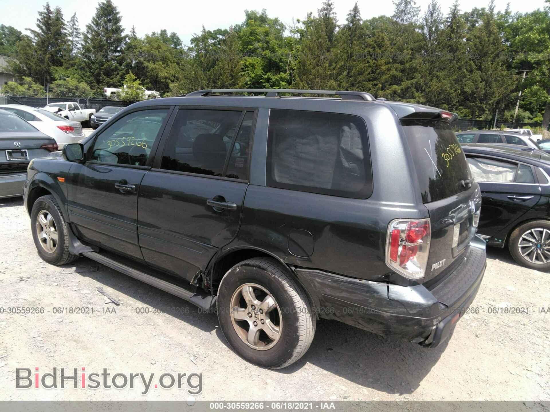 2006 HONDA PILOT - VIN: 2HKYF18566H535000 - Фото 3