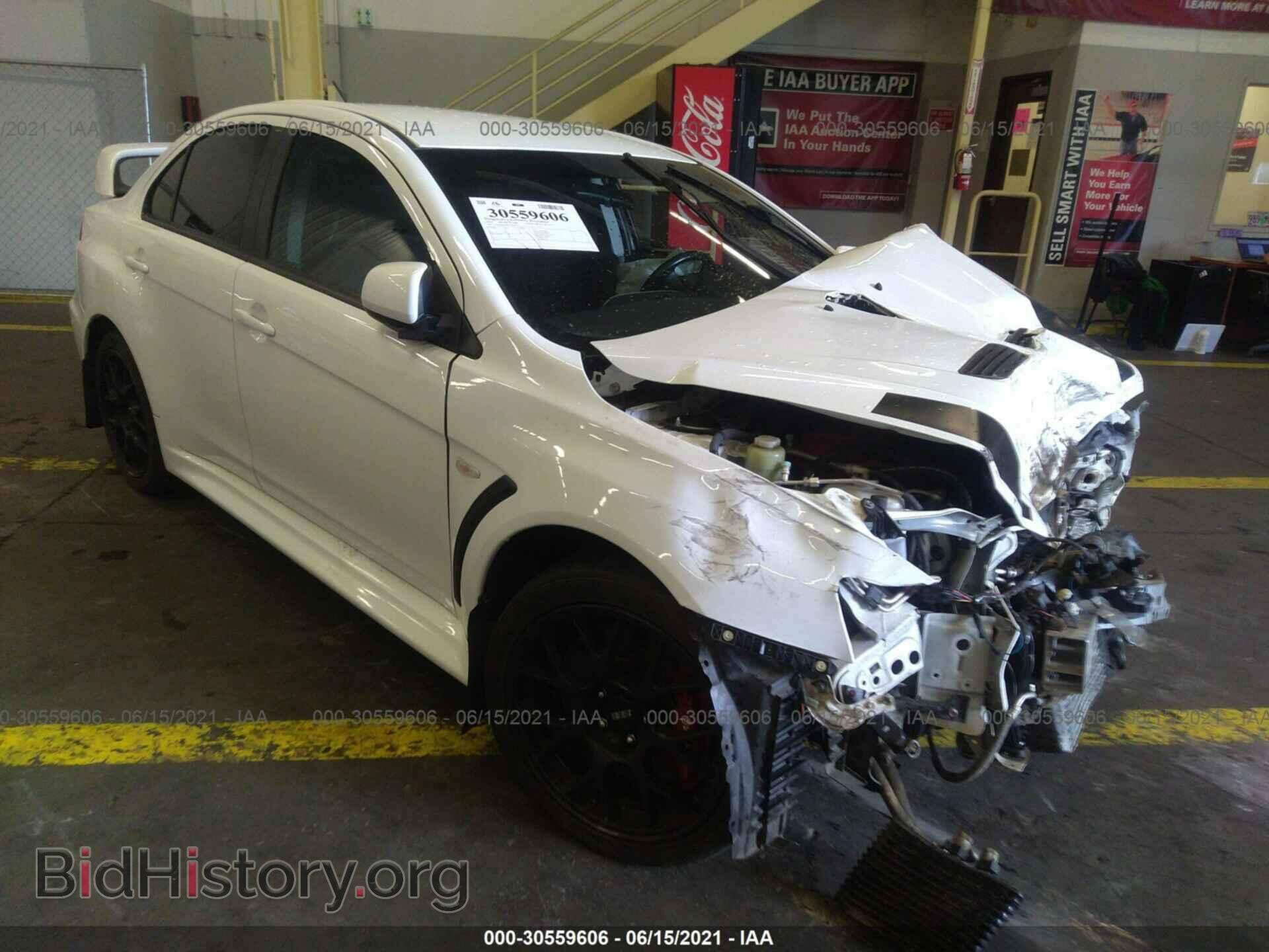 Photo JA32W5FV5EU010593 - MITSUBISHI LANCER EVOLUTION 2014