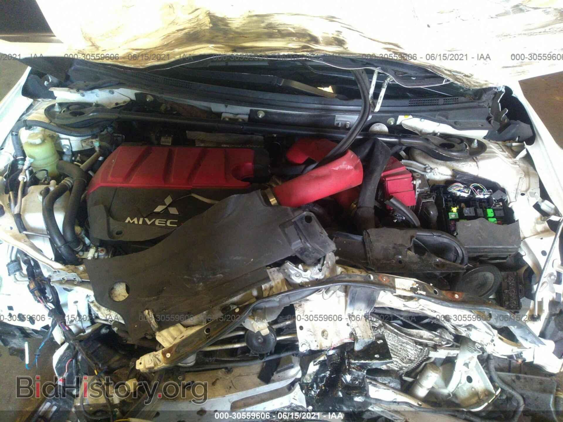 2014 MITSUBISHI LANCER EVOLUTION - VIN: JA32W5FV5EU010593 - Фото 10