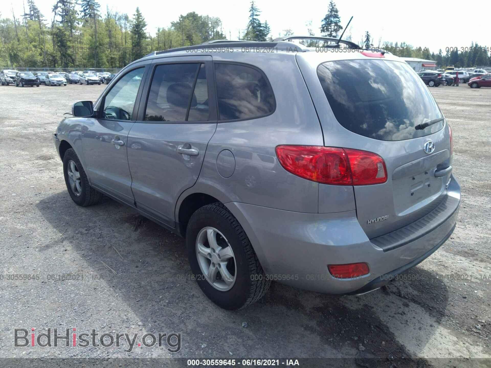 2007 HYUNDAI SANTA FE - VIN: 5NMSG73D07H077313 - Фото 3