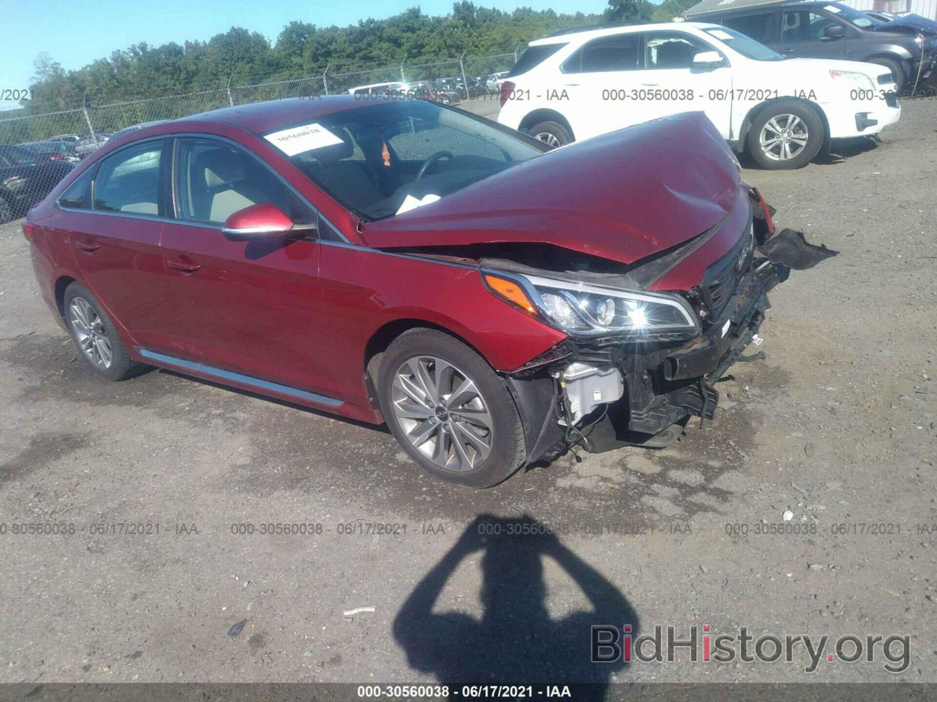 Photo 5NPE34AF7FH043785 - HYUNDAI SONATA 2015