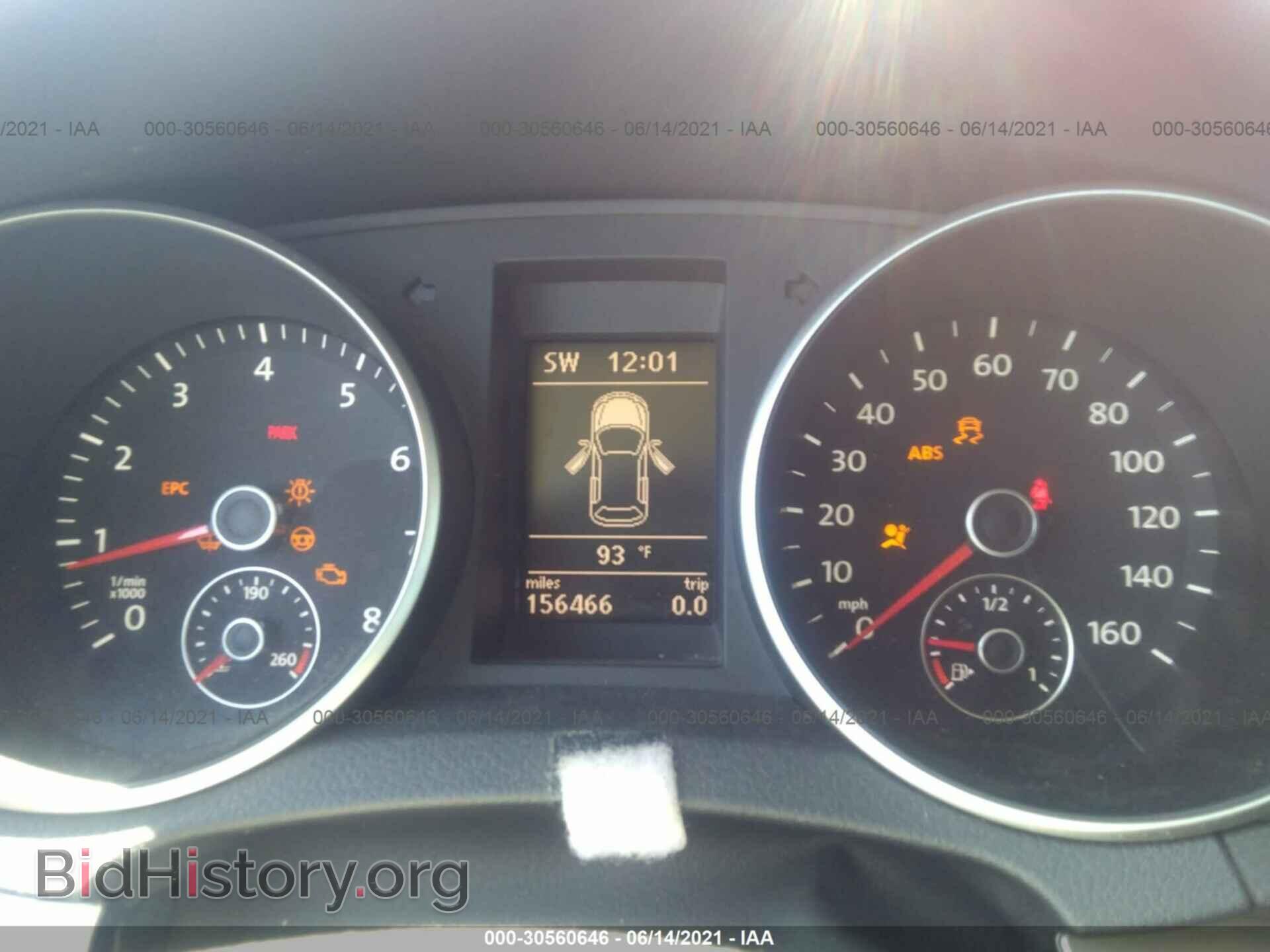 2012 VOLKSWAGEN GOLF - VIN: WVWAB7AJ6CW099312 - Фото 7