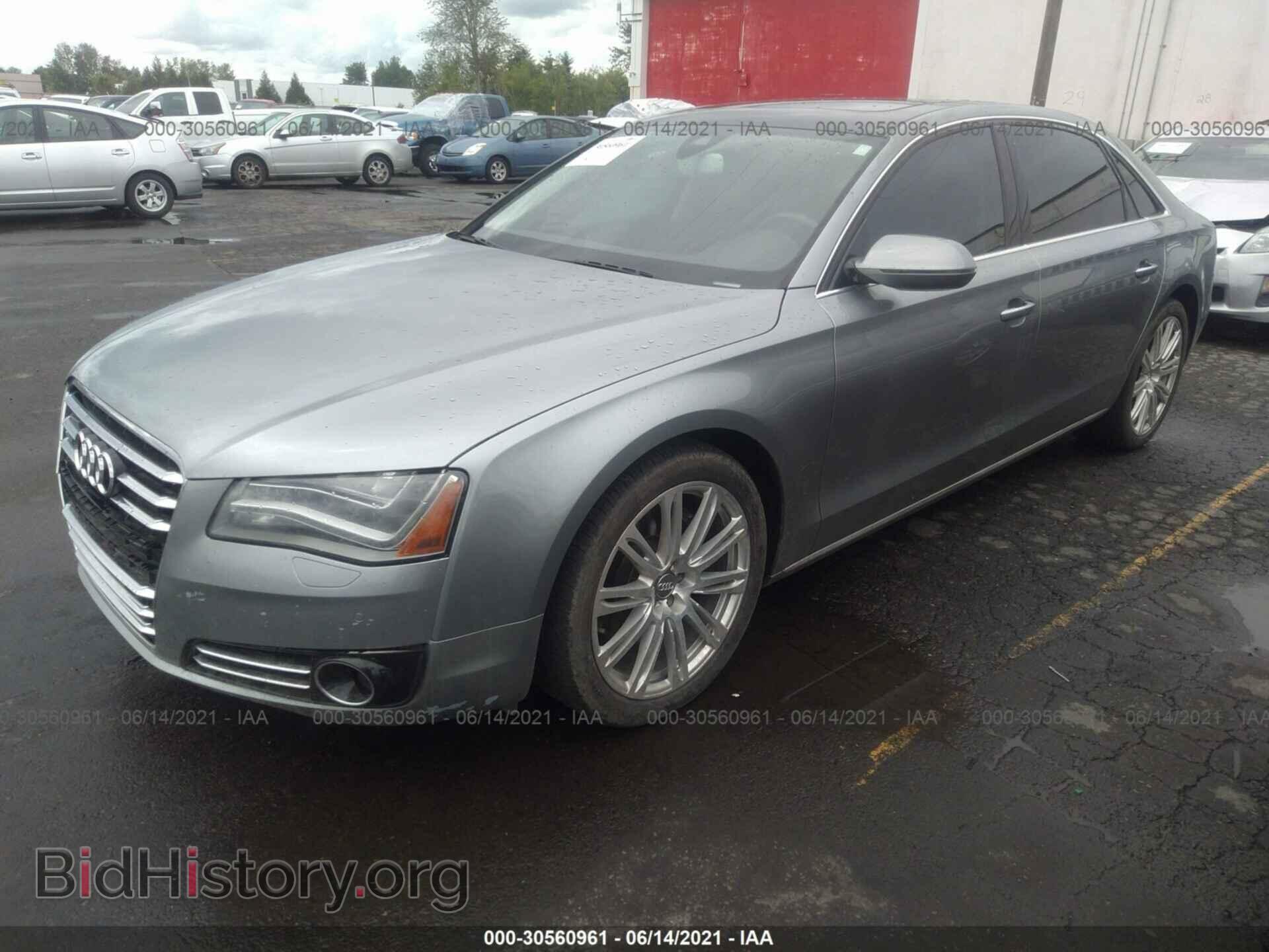 2013 AUDI A8 L - VIN: WAURGAFD4DN027534 - Фото 2