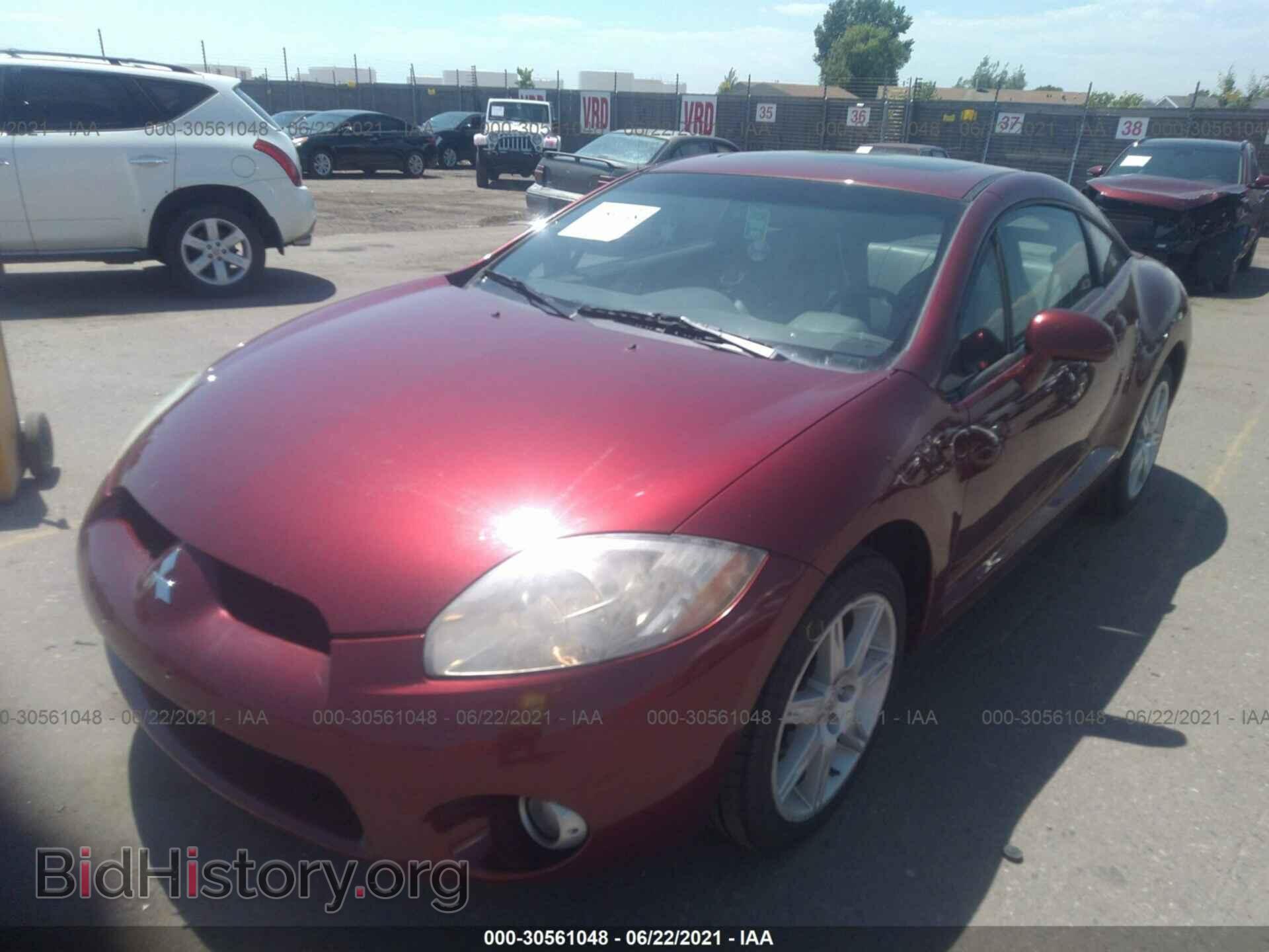 2007 MITSUBISHI ECLIPSE - VIN: 4A3AK34T67E009901 - Photo 2