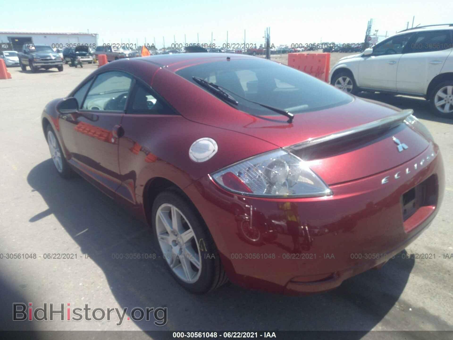 2007 MITSUBISHI ECLIPSE - VIN: 4A3AK34T67E009901 - Photo 3