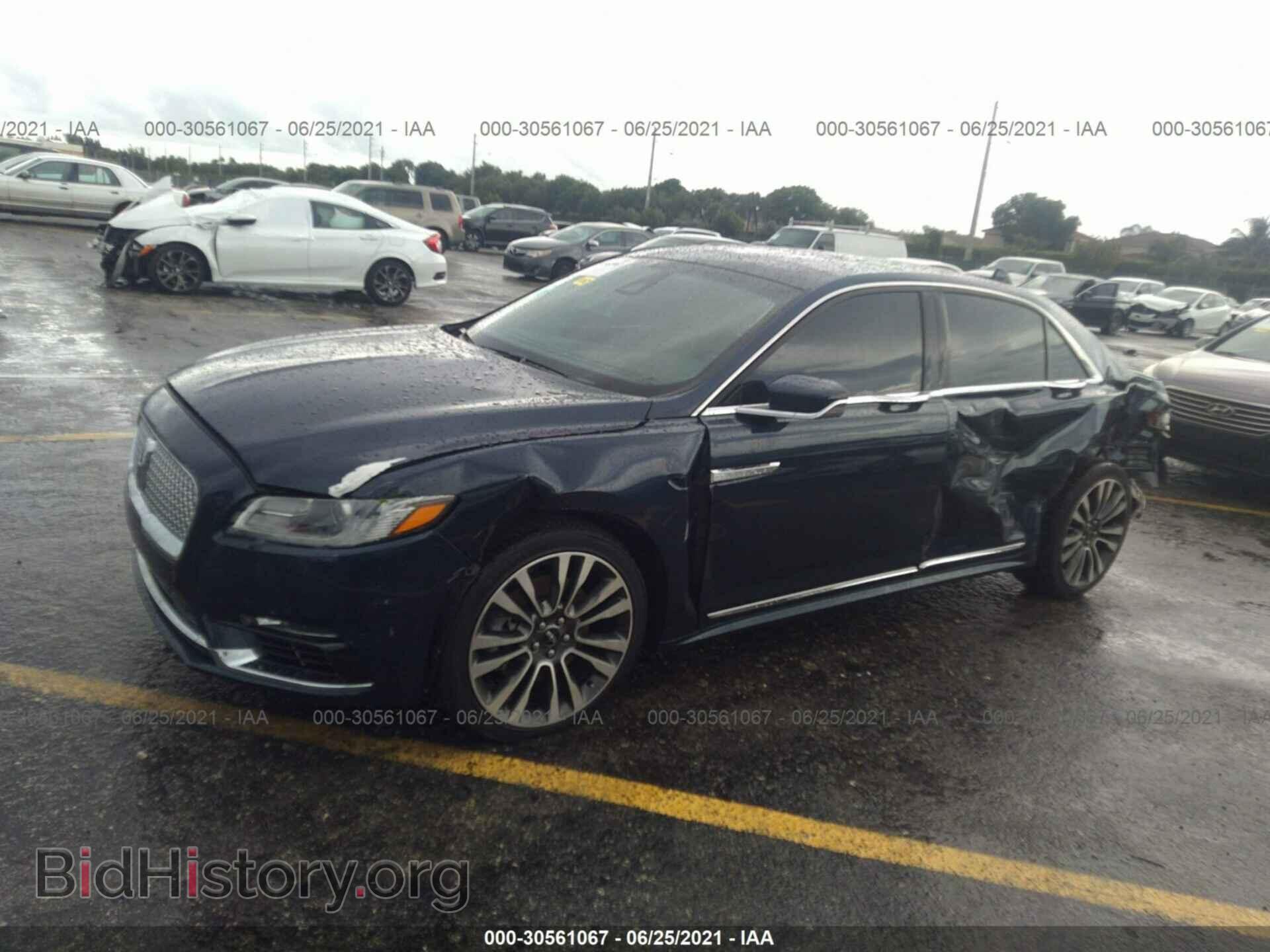 2017 LINCOLN CONTINENTAL - VIN: 1LN6L9TP8H5629403 - Фото 2