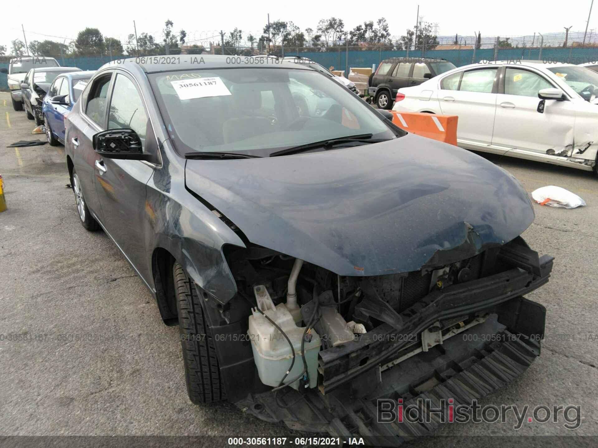 Photo 3N1AB7AP3DL709097 - NISSAN SENTRA 2013