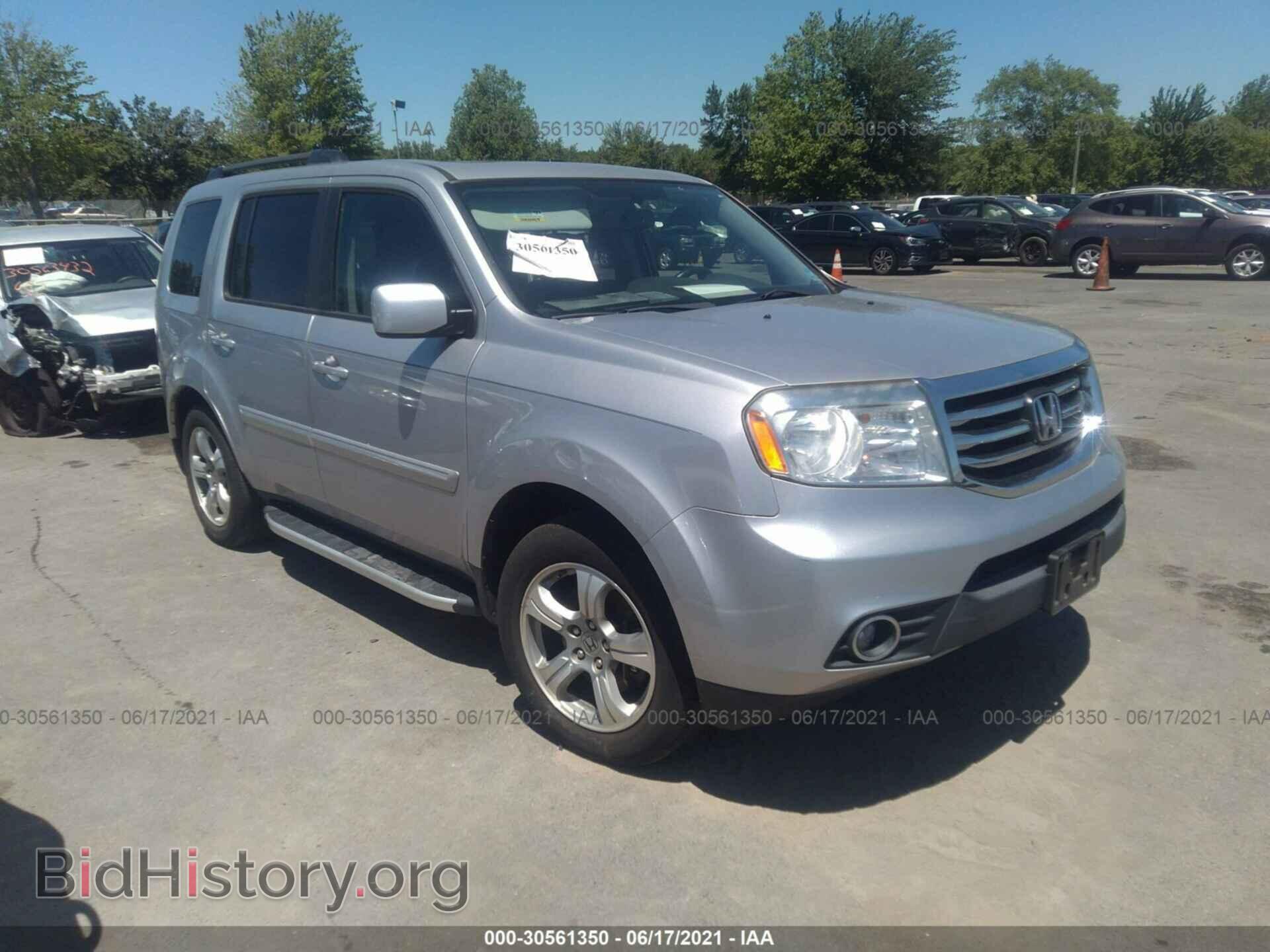 Photo 5FNYF4H55DB048092 - HONDA PILOT 2013