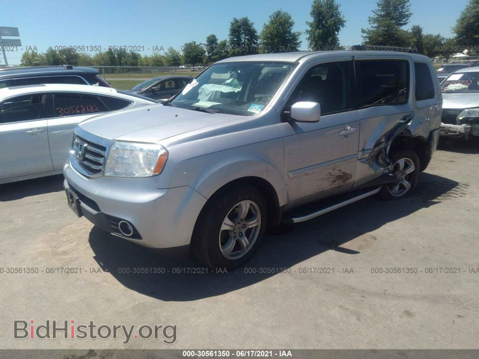 2013 HONDA PILOT - VIN: 5FNYF4H55DB048092 - Фото 2