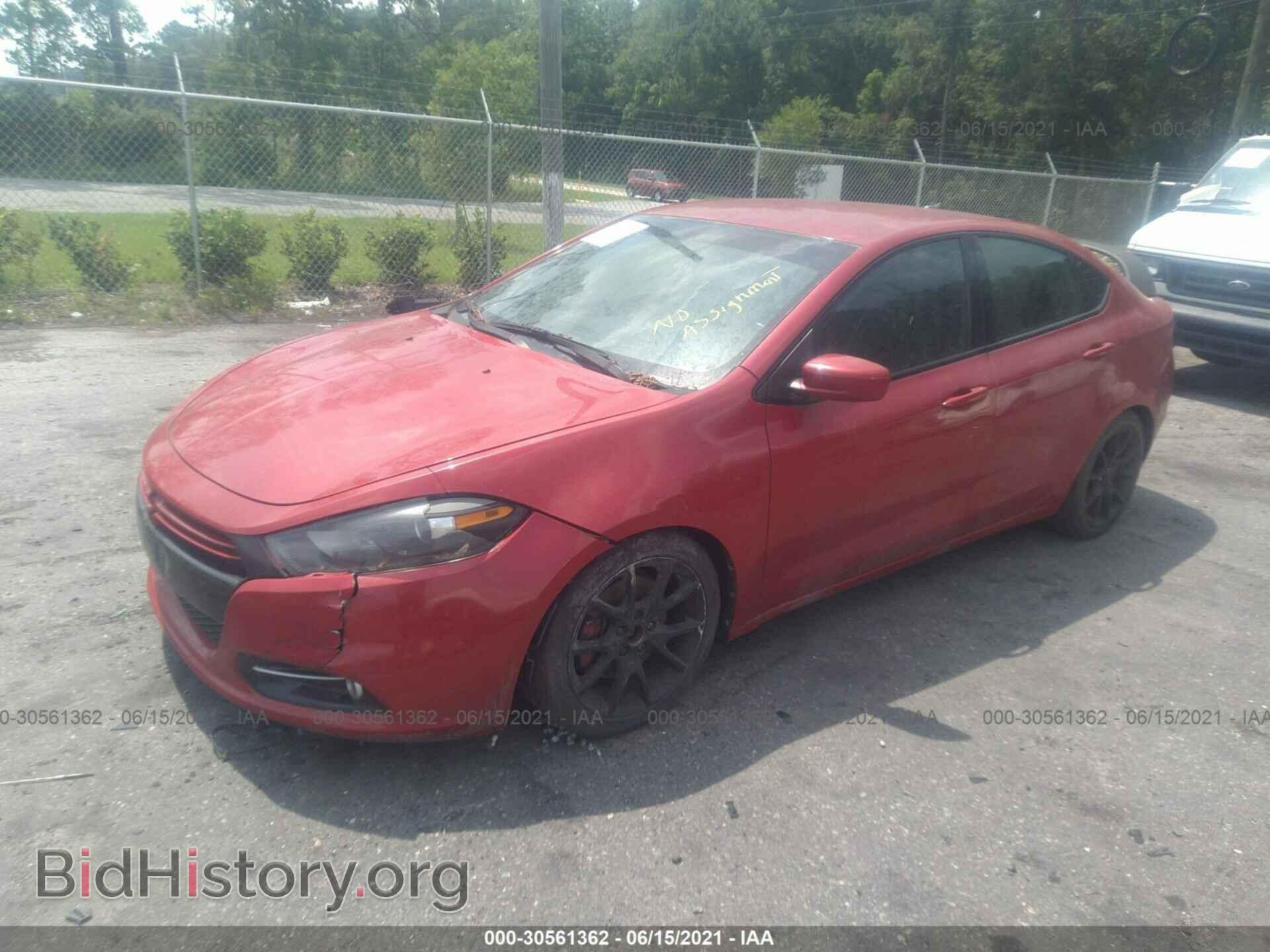2013 DODGE DART - VIN: 1C3CDFBH0DD698944 - Фото 2