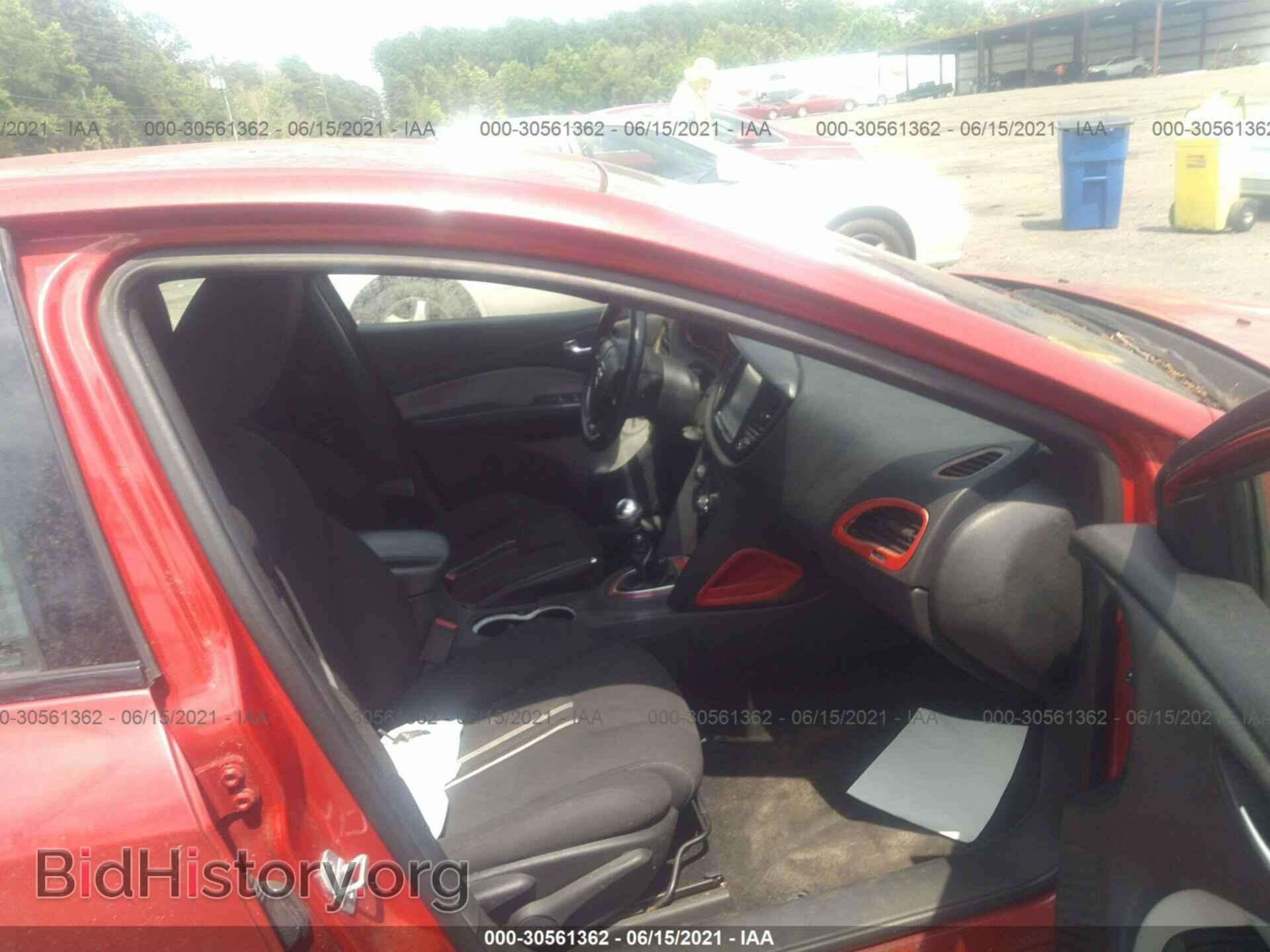 2013 DODGE DART - VIN: 1C3CDFBH0DD698944 - Фото 5