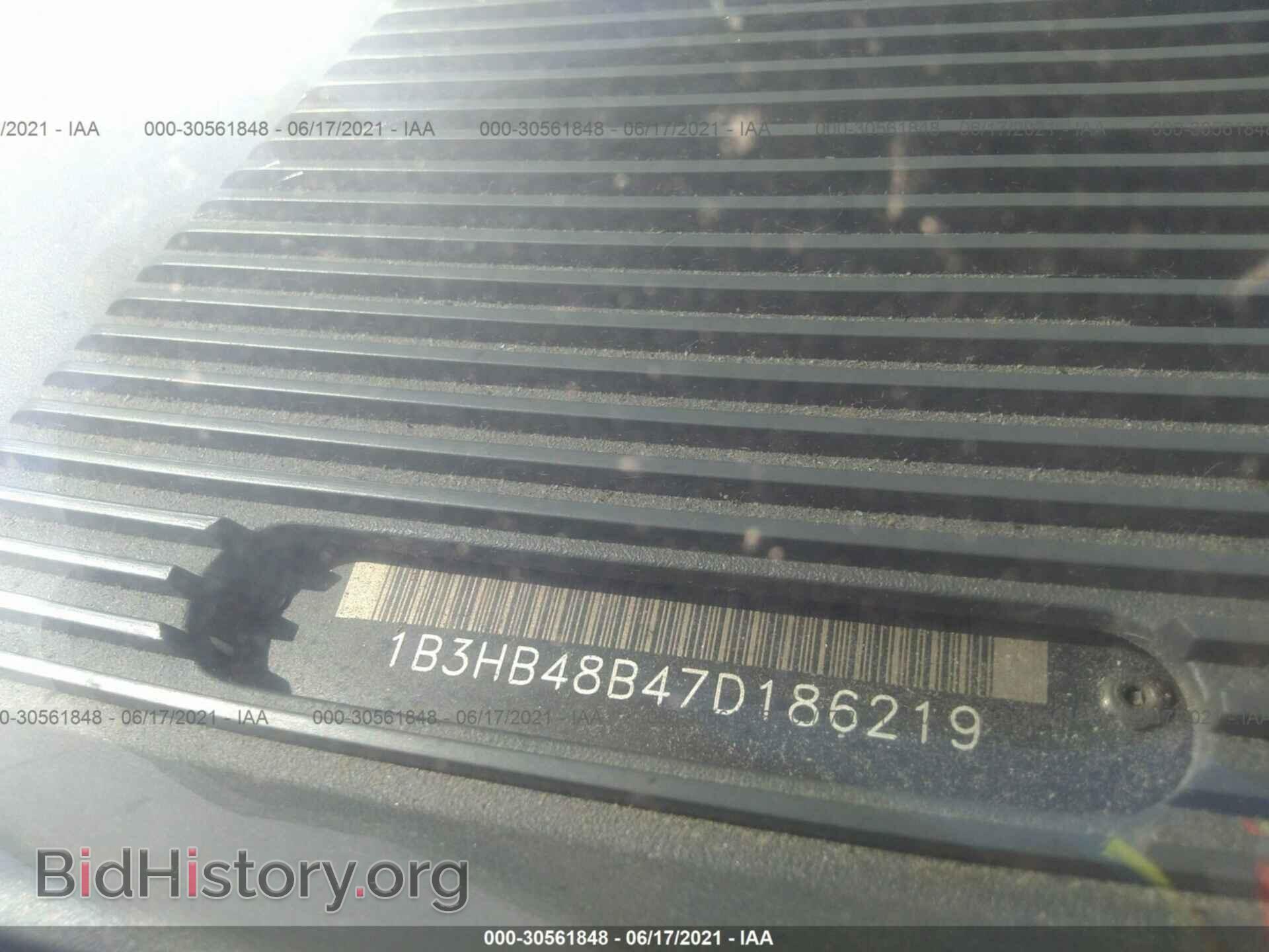 2007 DODGE CALIBER - VIN: 1B3HB48B47D186219 - Photo 9