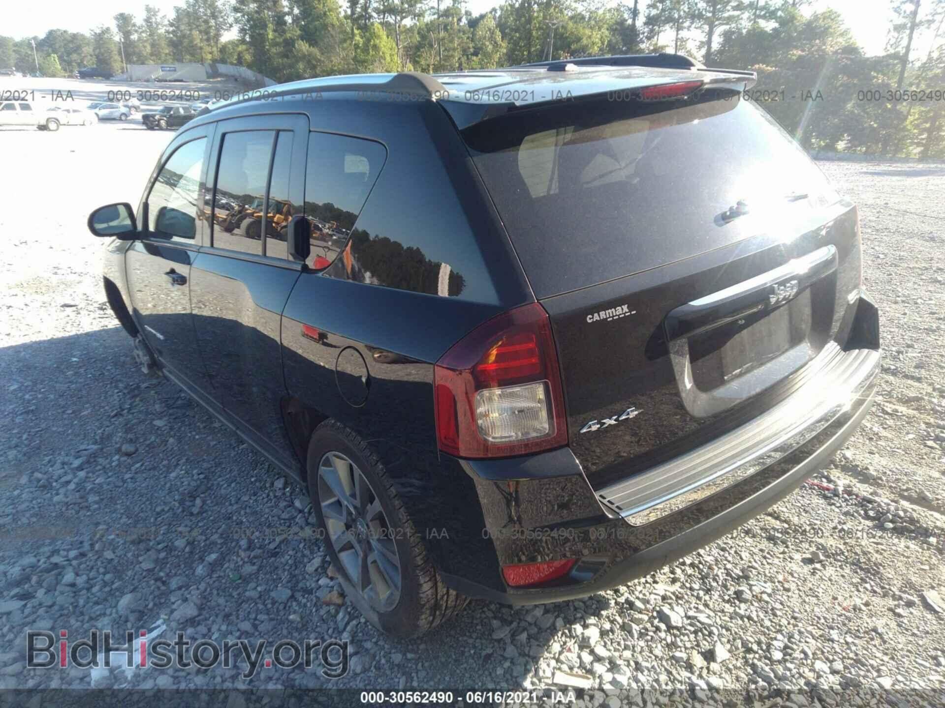 2016 JEEP COMPASS - VIN: 1C4NJDEB6GD790301 - Фото 3