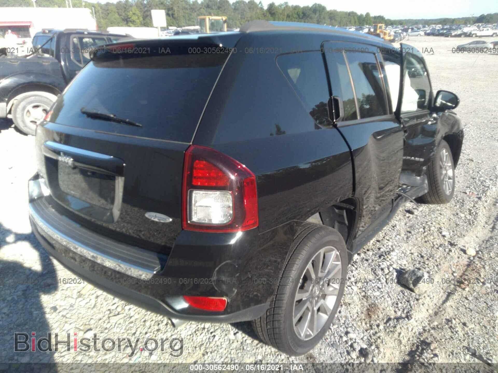 2016 JEEP COMPASS - VIN: 1C4NJDEB6GD790301 - Фото 4
