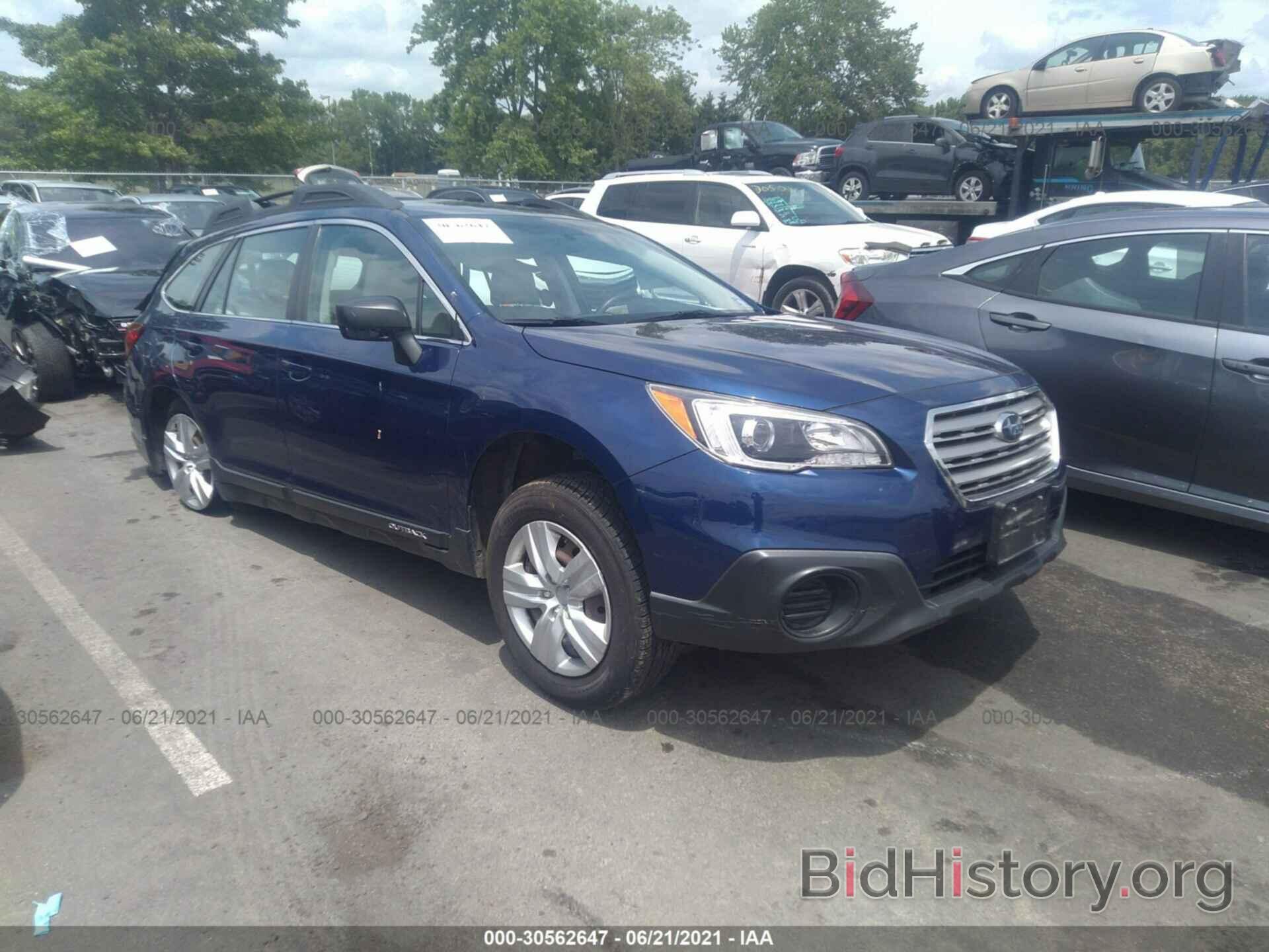 Фотография 4S4BSAAC6F3353993 - SUBARU OUTBACK 2015