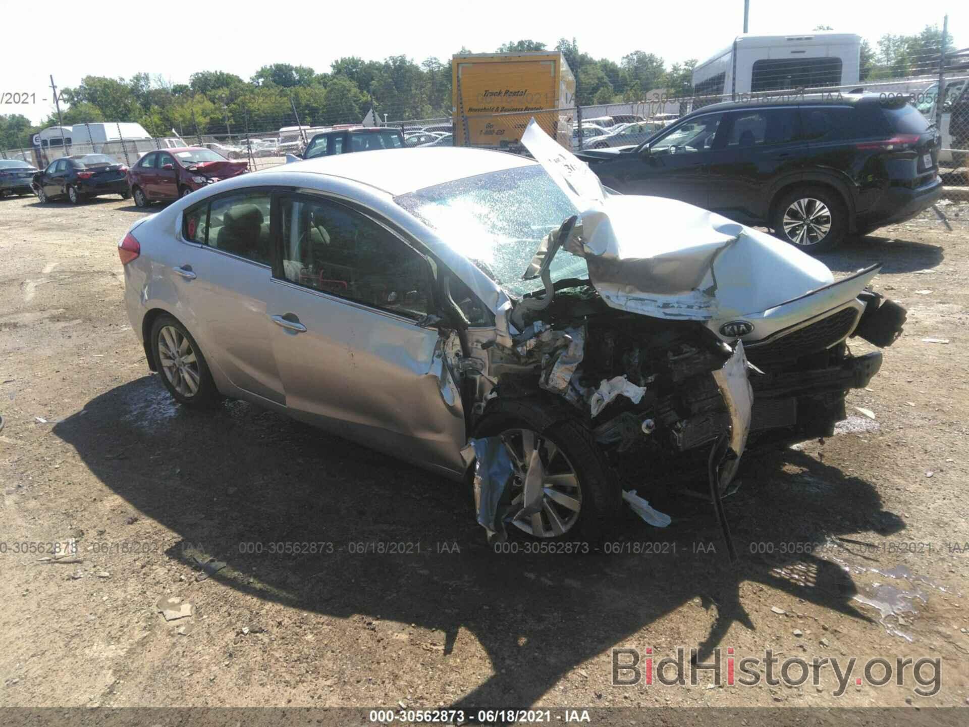 Photo KNAFX4A88F5265601 - KIA FORTE 2015