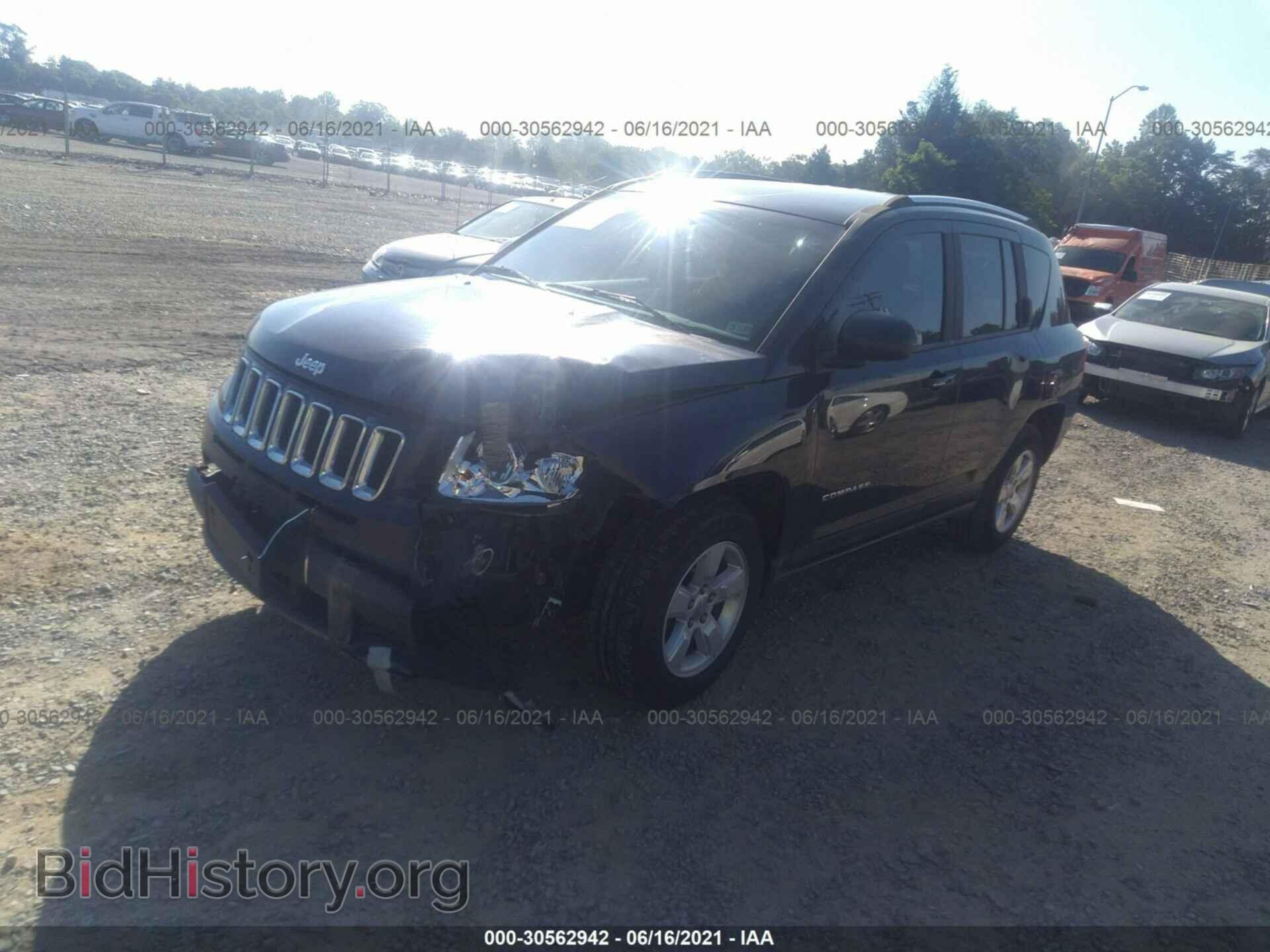 2013 JEEP COMPASS - VIN: 1C4NJCBA8DD273003 - Фото 2