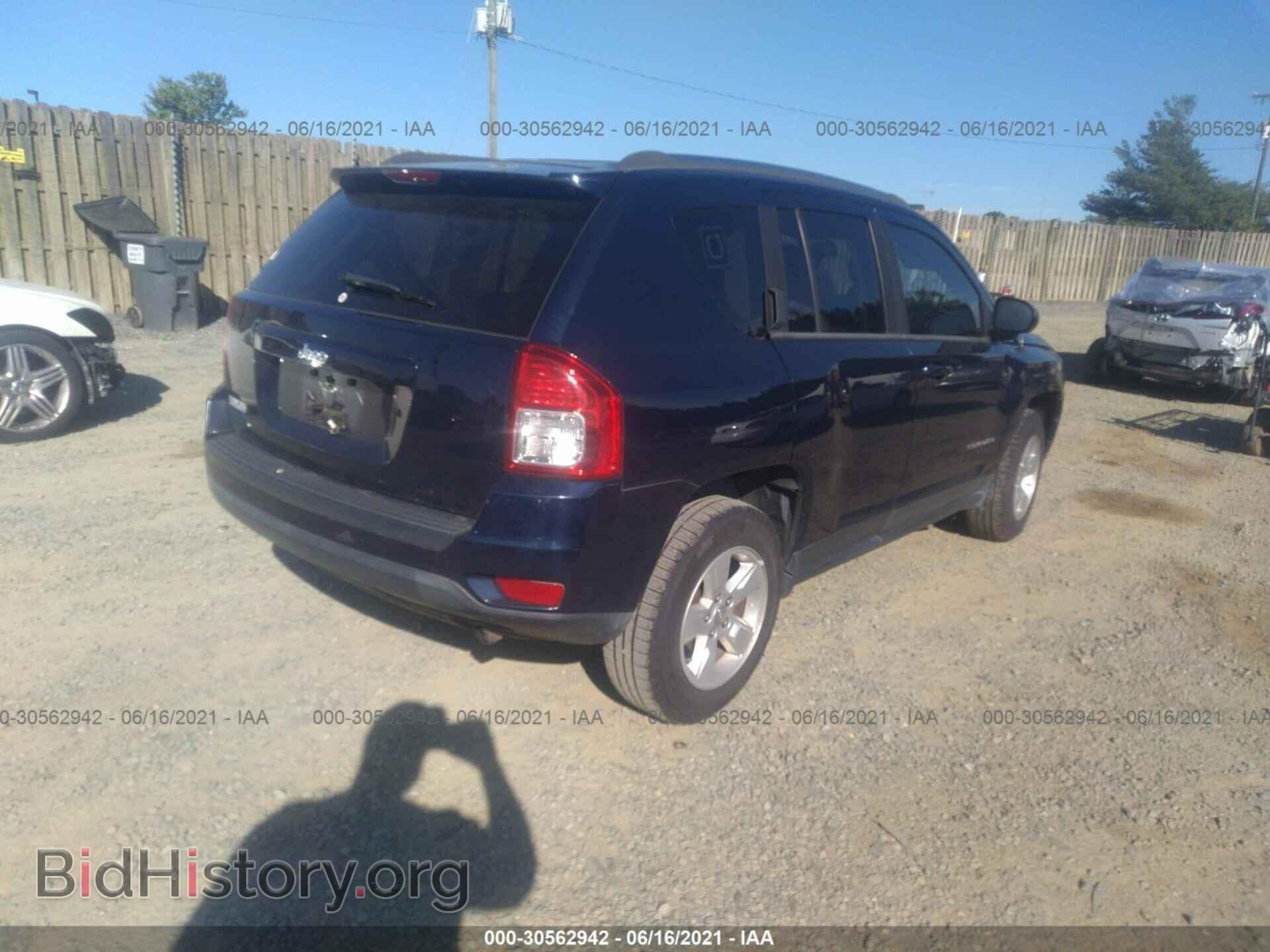 2013 JEEP COMPASS - VIN: 1C4NJCBA8DD273003 - Фото 4