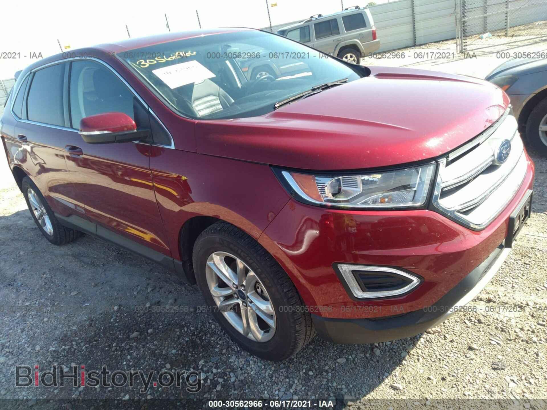 Фотография 2FMPK3J81GBC23537 - FORD EDGE 2016